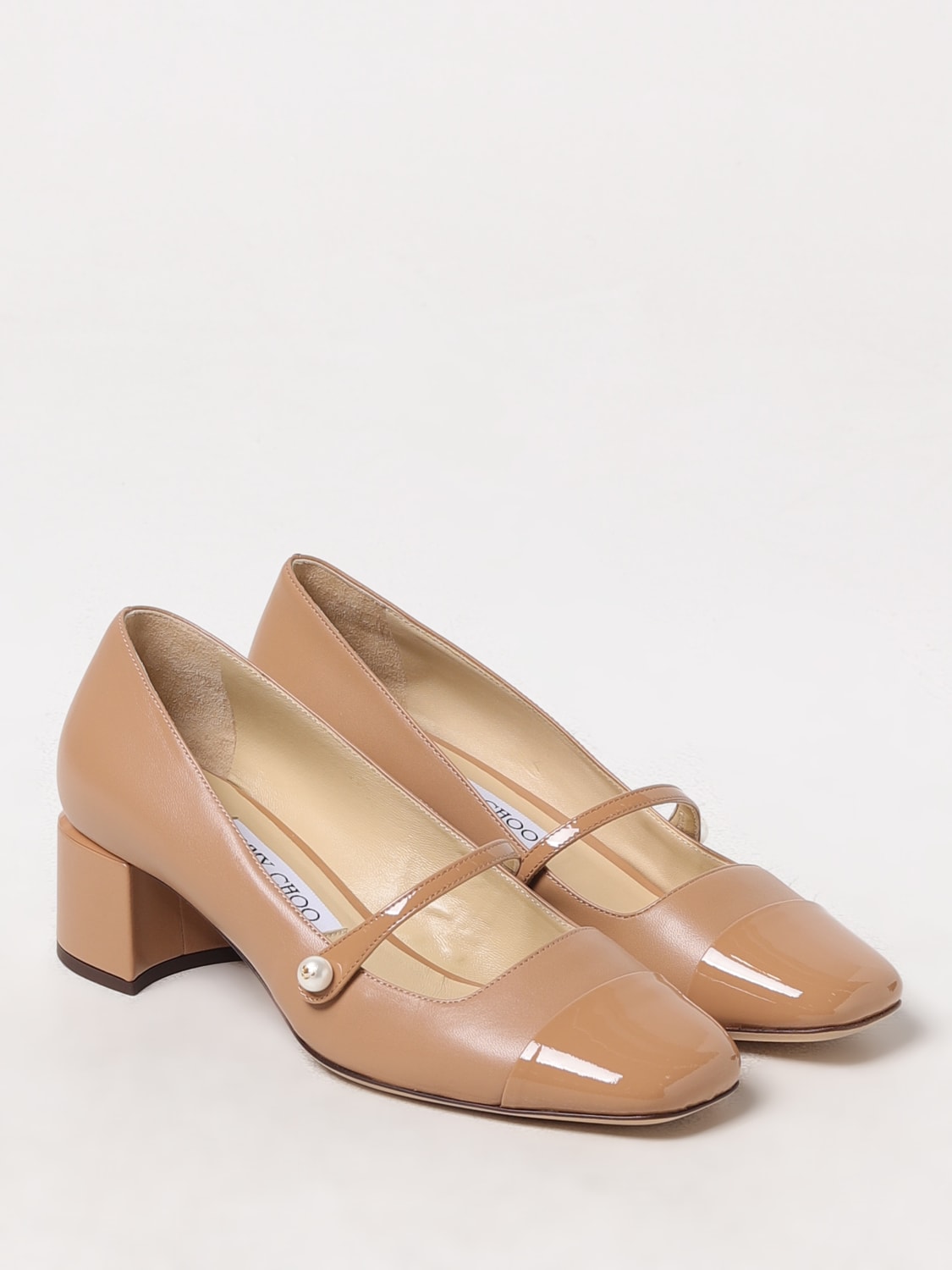 JIMMY CHOO HIGH HEEL SHOES: High heel shoes woman Jimmy Choo, Brown - Img 2