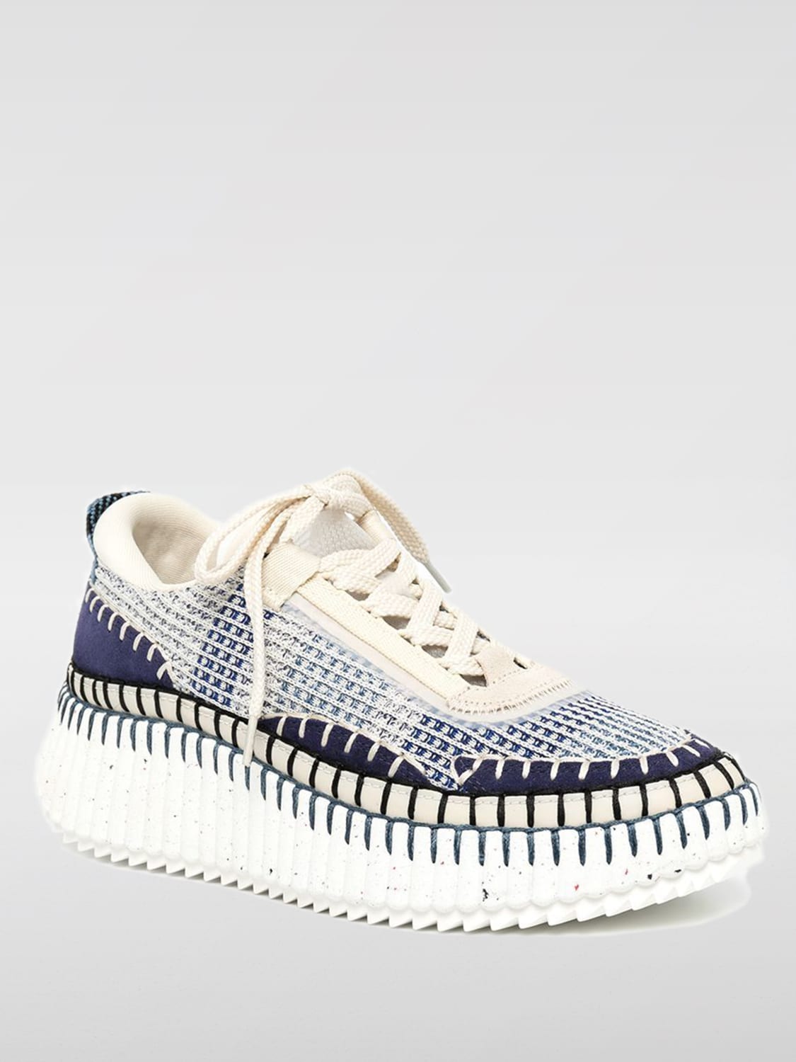 CHLOÉ SNEAKERS: Sneakers woman ChloÉ, Blue - Img 2
