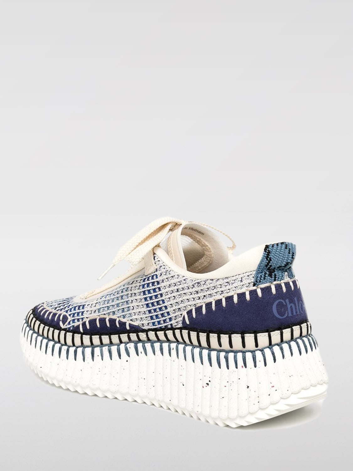 CHLOÉ SNEAKERS: Sneakers woman ChloÉ, Blue - Img 3
