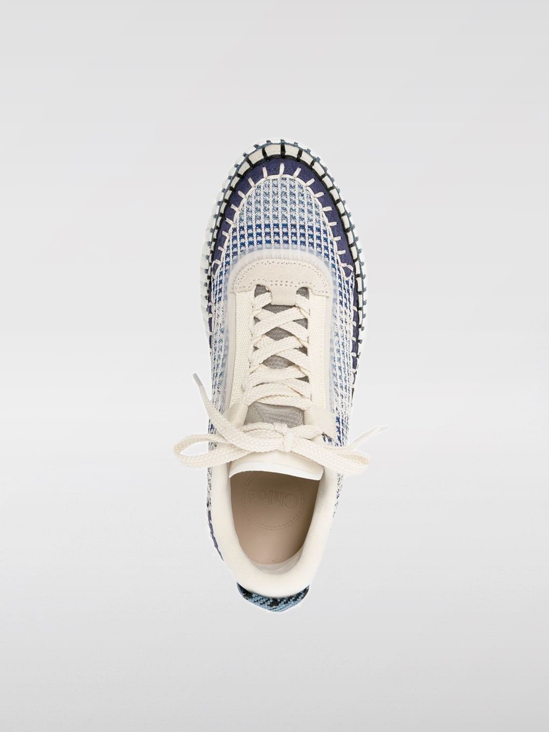 CHLOÉ SNEAKERS: Sneakers woman ChloÉ, Blue - Img 4