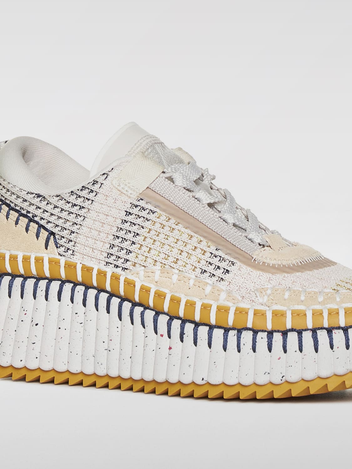 CHLOÉ SNEAKERS: Sneakers woman ChloÉ, Beige - Img 3