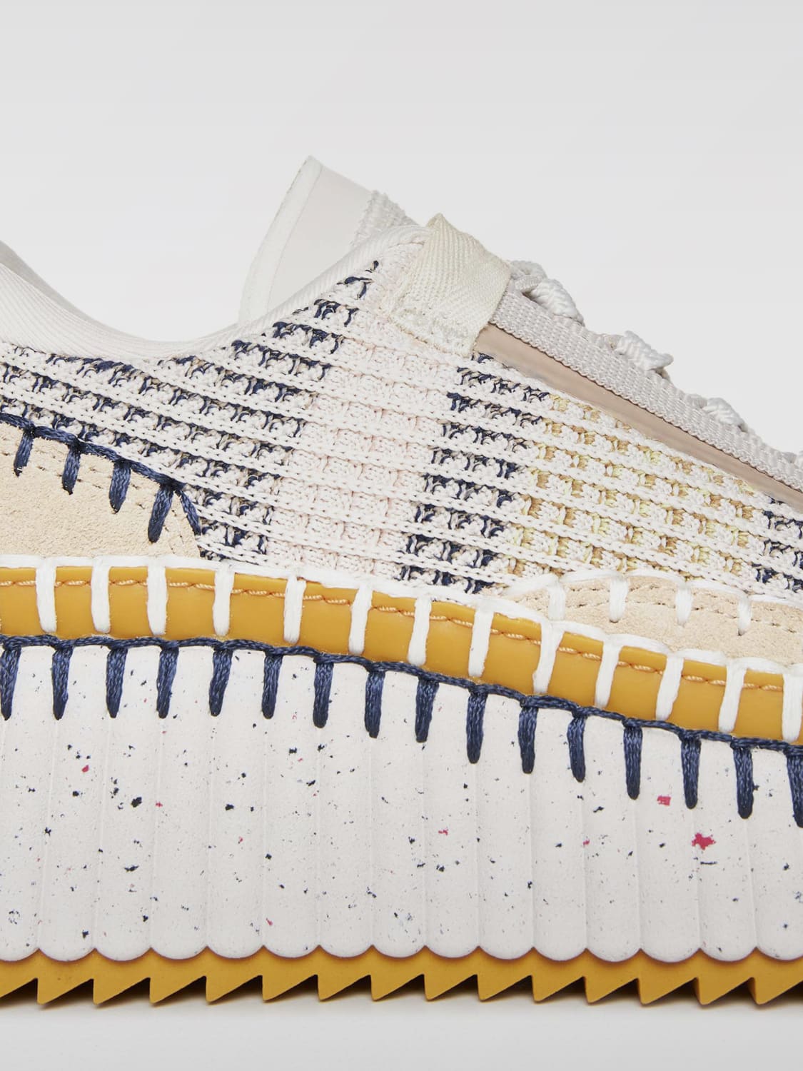 CHLOÉ SNEAKERS: Sneakers woman ChloÉ, Beige - Img 4