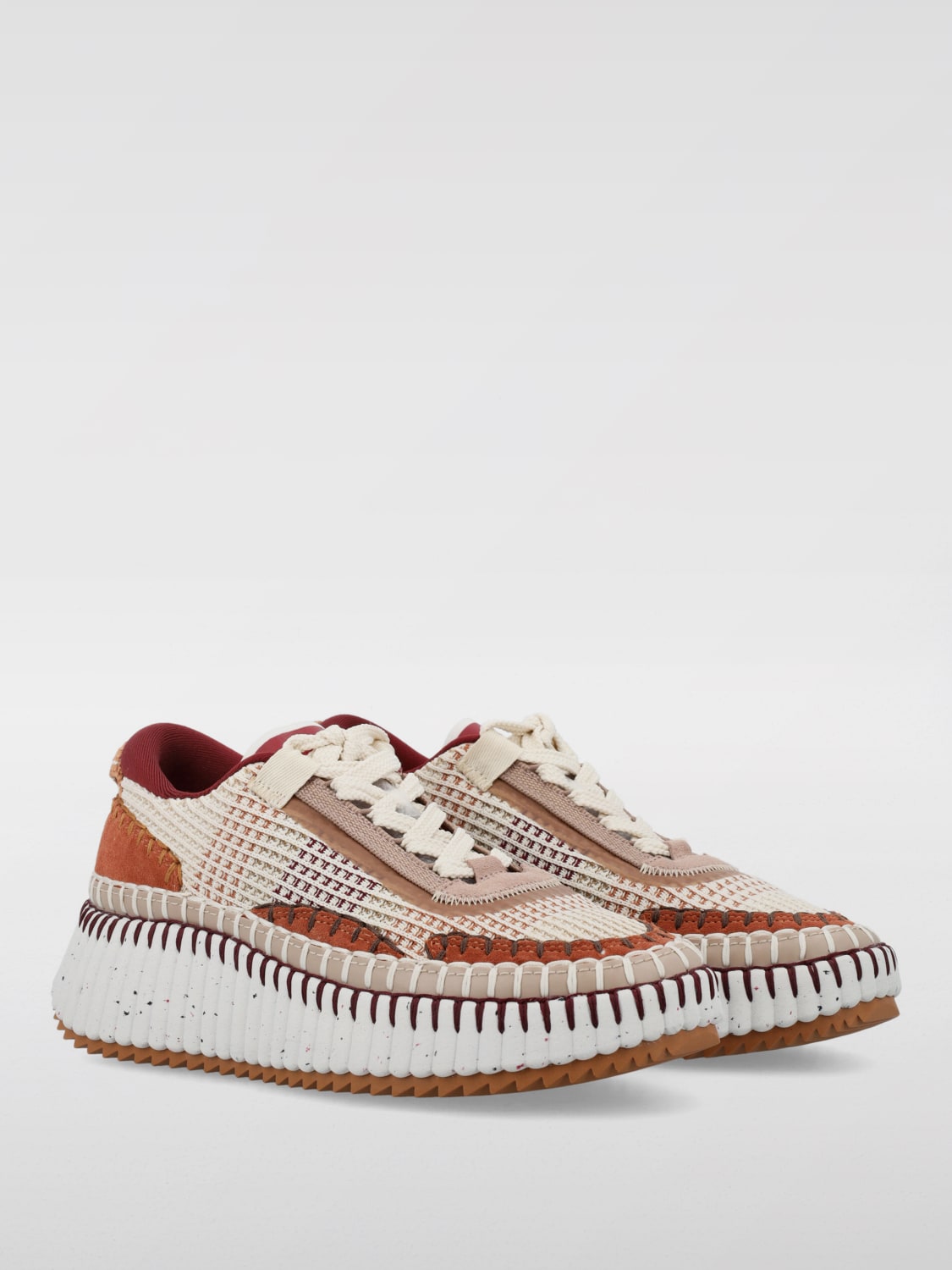 CHLOÉ SNEAKERS: Sneakers woman ChloÉ, Brown - Img 2