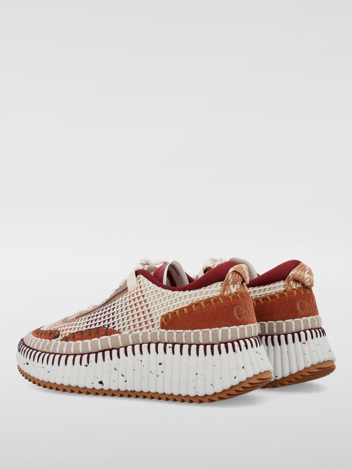 CHLOÉ SNEAKERS: Sneakers woman ChloÉ, Brown - Img 3