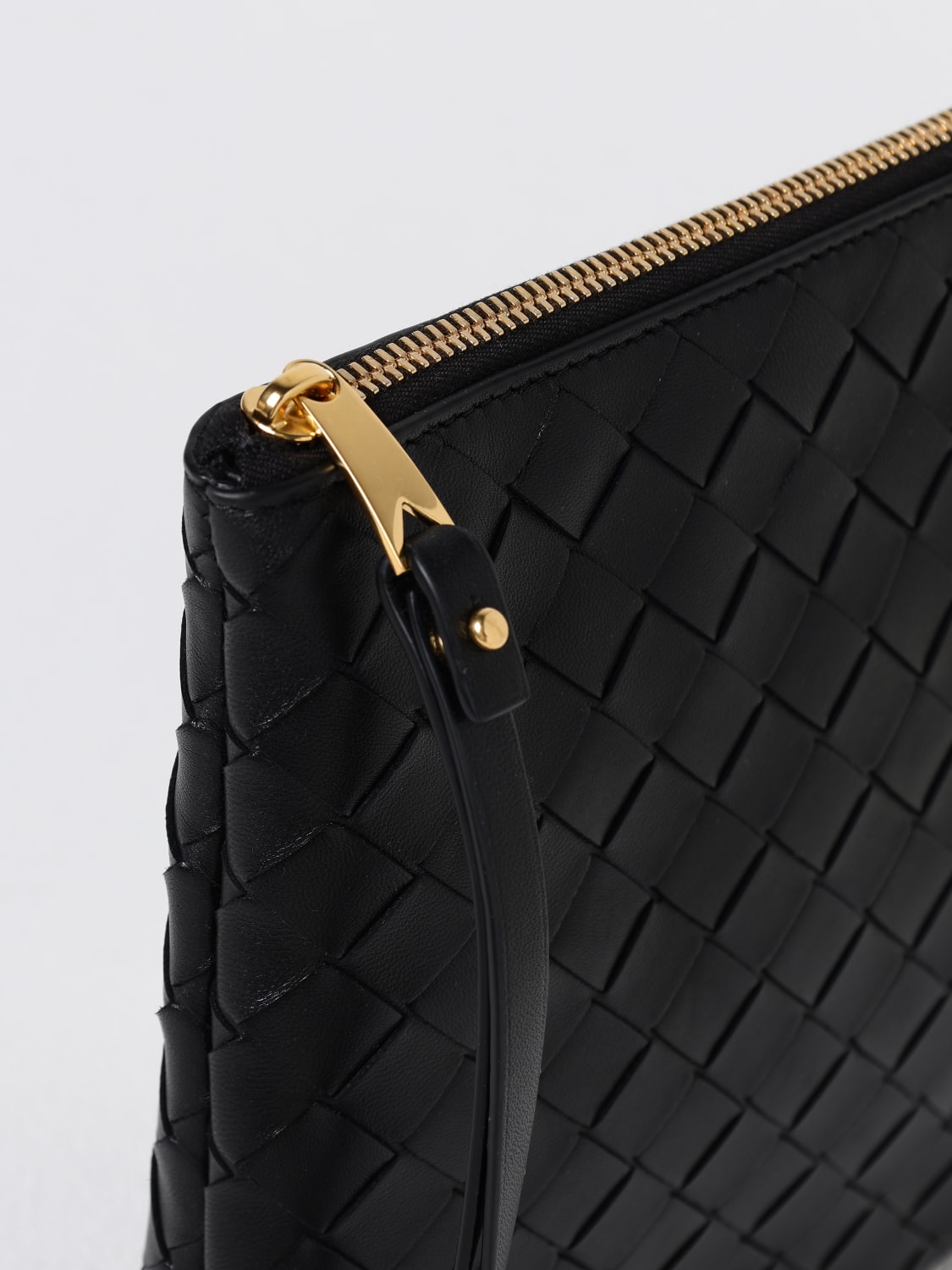 BOTTEGA VENETA CLUTCH: Bolso de mano mujer Bottega Veneta, Negro - Img 4