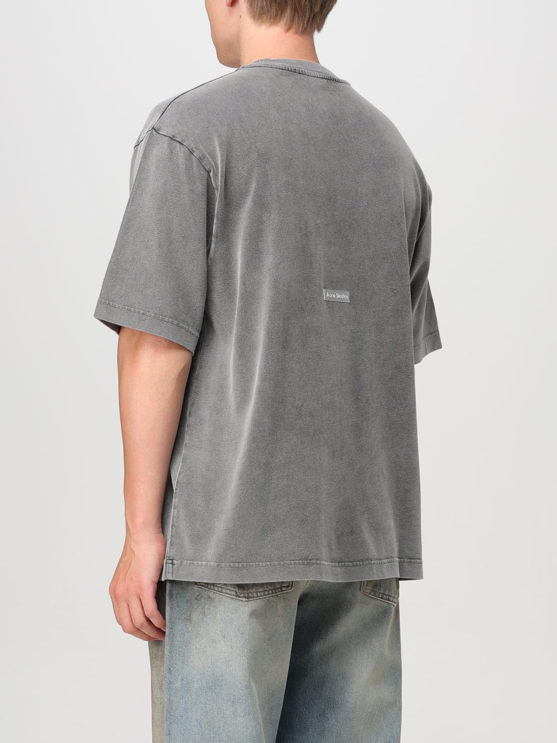 ACNE STUDIOS Tシャツ: Tシャツ メンズ Acne Studios, ブラック - Img 3