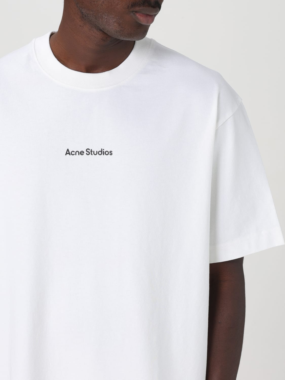 ACNE STUDIOS: T-shirt men - White | Acne Studios t-shirt