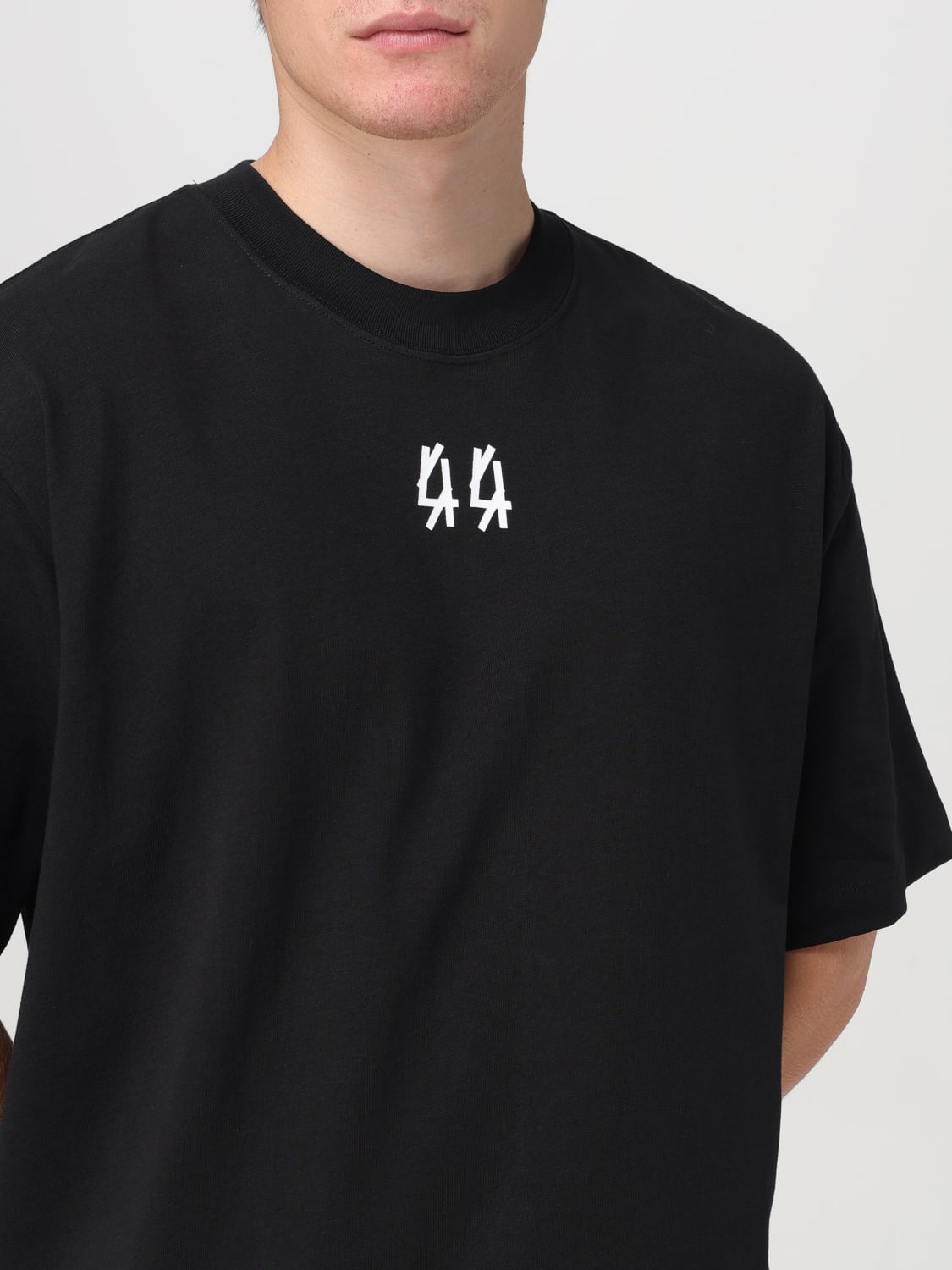 44 LABEL GROUP CAMISETA: Camiseta hombre 44 Label Group, Negro 2 - Img 3