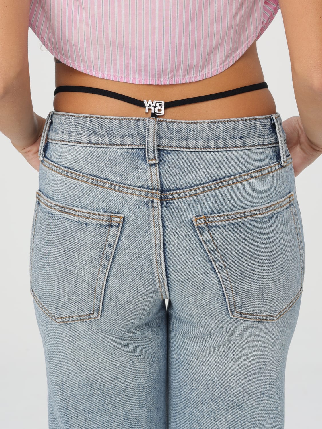 Denim X Alexander Wang Outlet: Jeans woman - Blue | Denim X