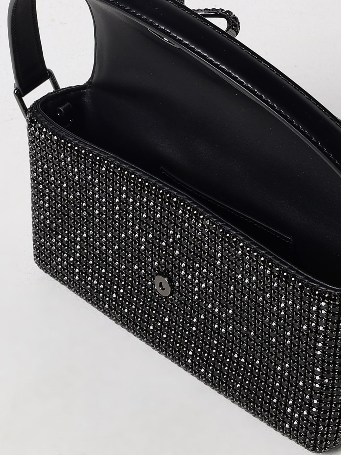 ショルダーバッグ・ポシェット SELF-PORTRAIT Woman Shoulder bag Black PF24311 BLACK Self-Portrait Outlet: Shoulder bag woman - Black | Self
