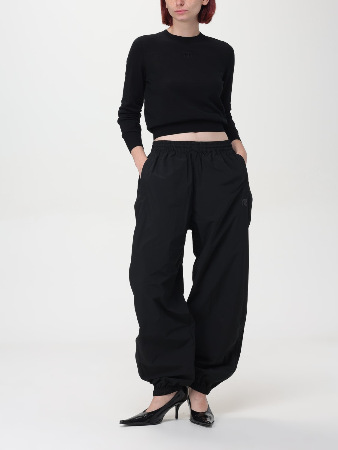 ALEXANDER WANG PANTALON: Pantalon femme Alexander Wang, Noir - Img 2