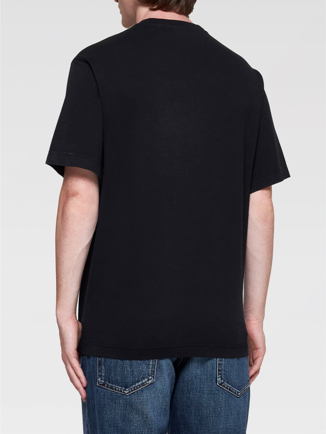 BURBERRY T-SHIRT: T-shirt men Burberry, Black - Img 2