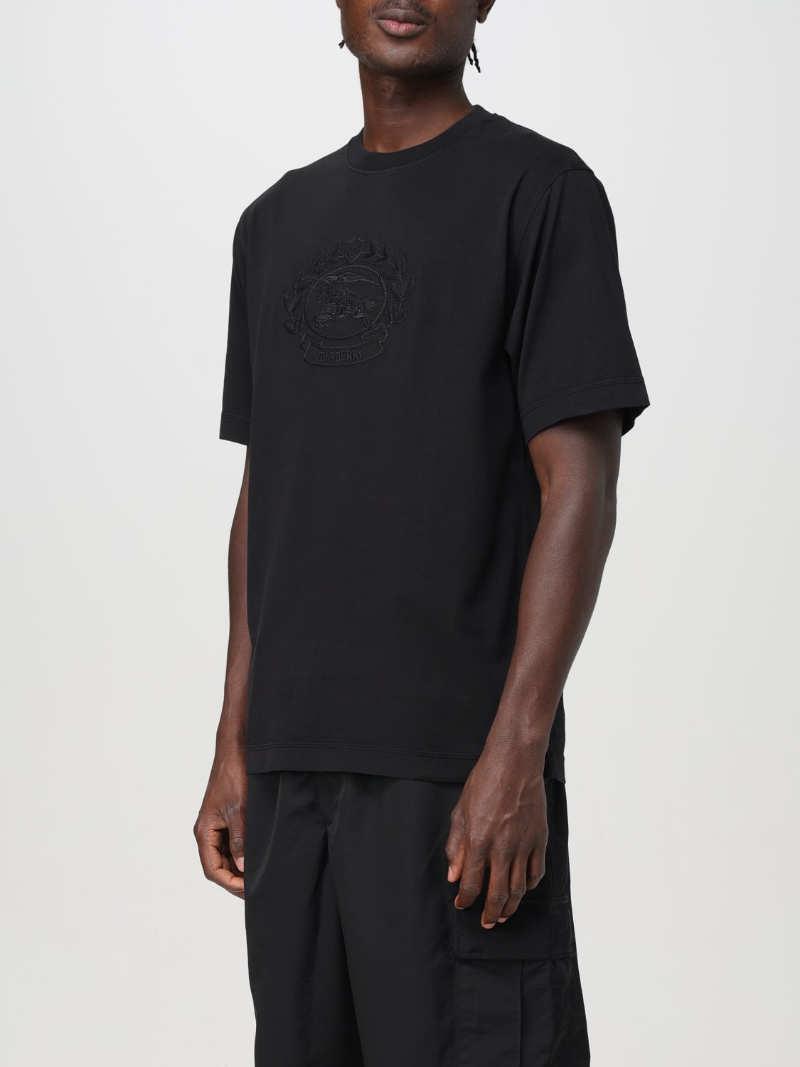 BURBERRY T-SHIRT: T-shirt men Burberry, Black - Img 4