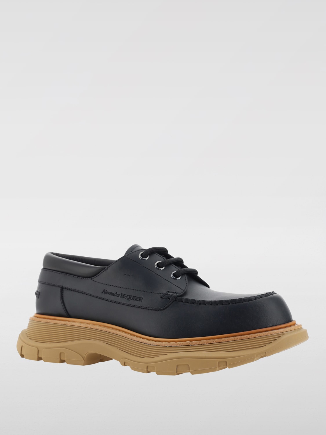 ALEXANDER MCQUEEN BROGUE SHOES: Sneakers men Alexander McQueen, Black - Img 2