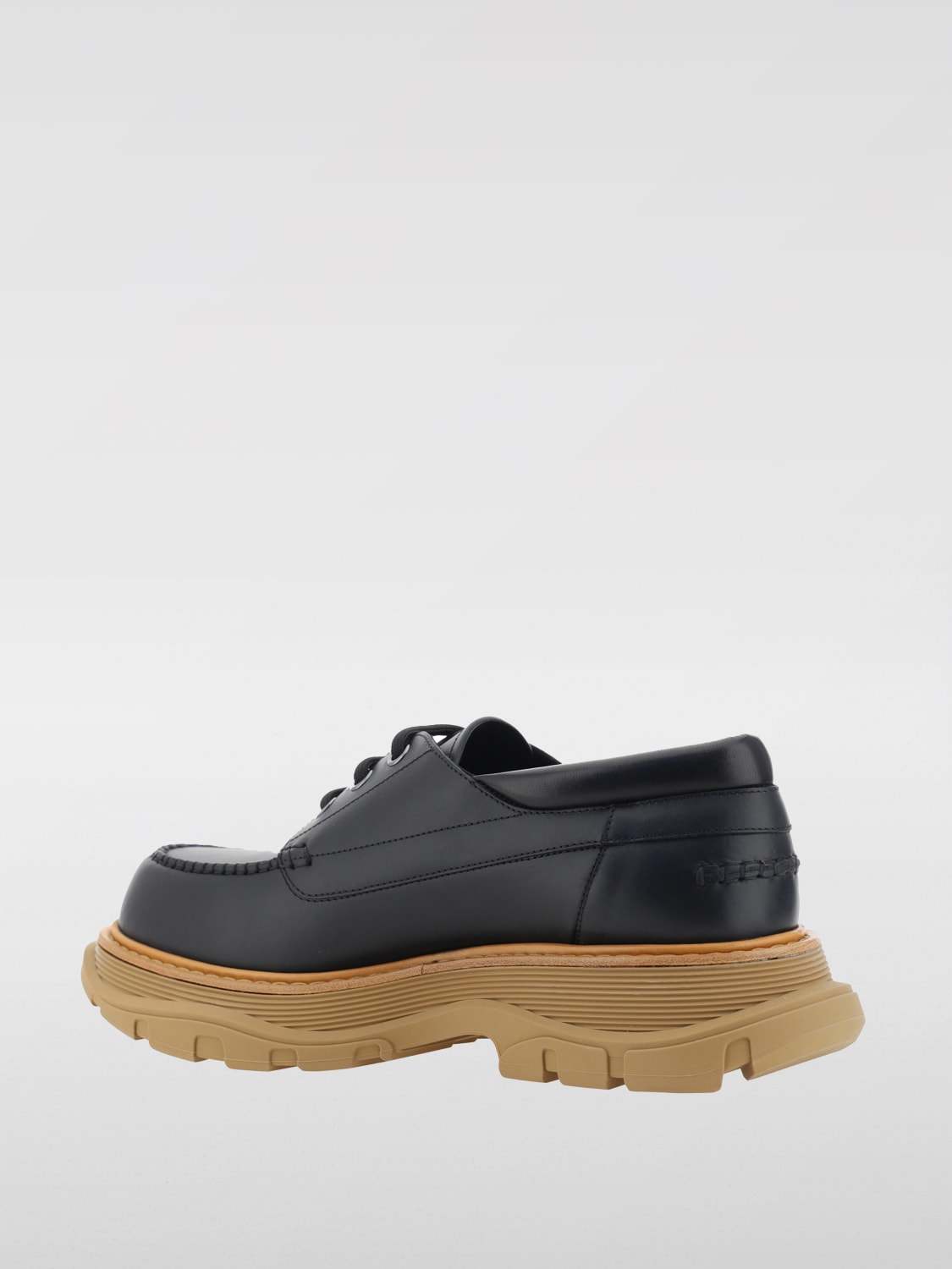 ALEXANDER MCQUEEN BROGUE SHOES: Sneakers men Alexander McQueen, Black - Img 3