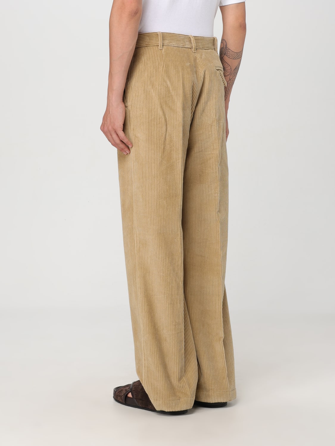 BOTTEGA VENETA PANTS: Pants men Bottega Veneta, Sand - Img 3