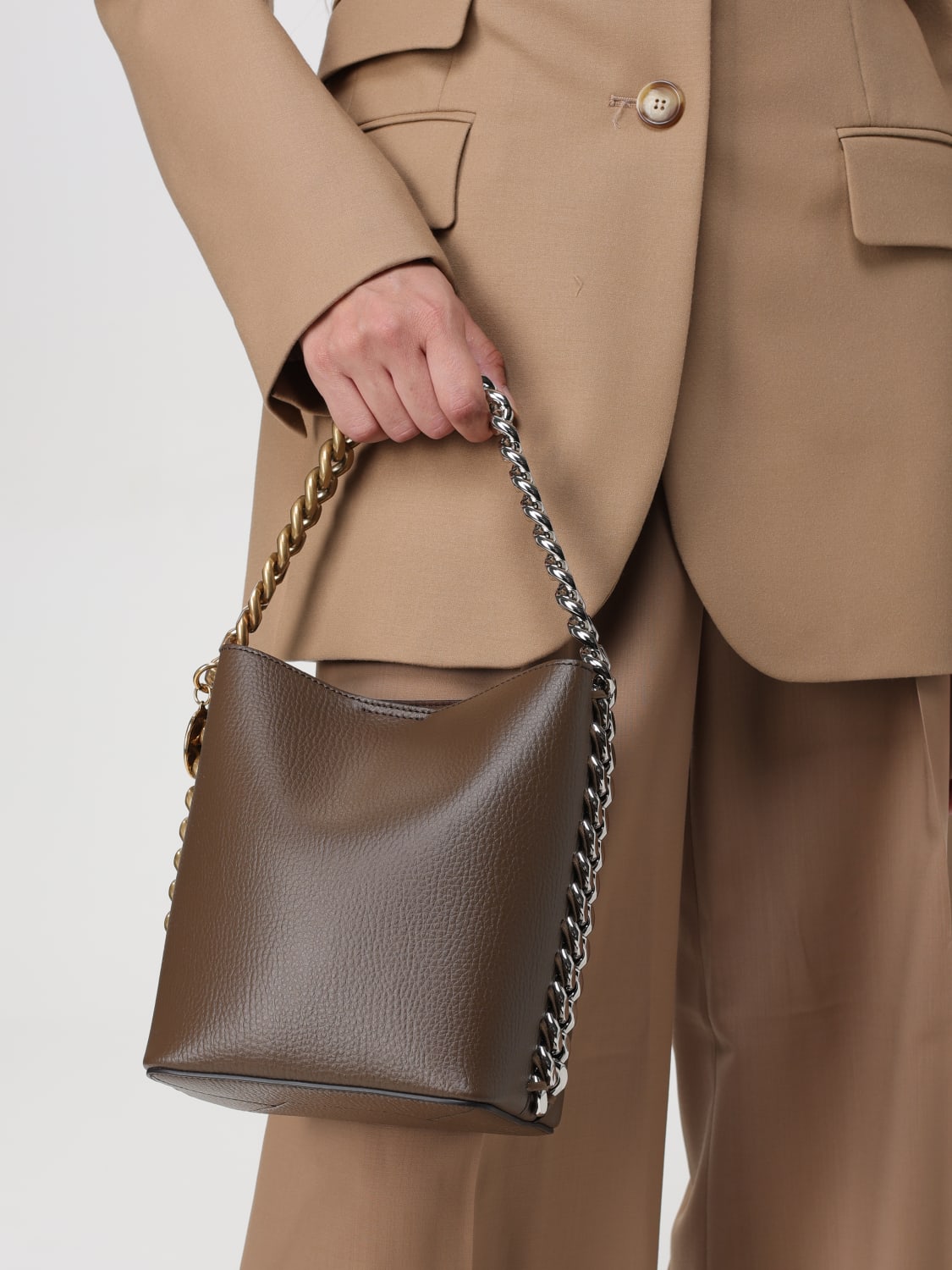 STELLA MCCARTNEY HANDBAG: Shoulder bag woman Stella McCartney, Brown - Img 2