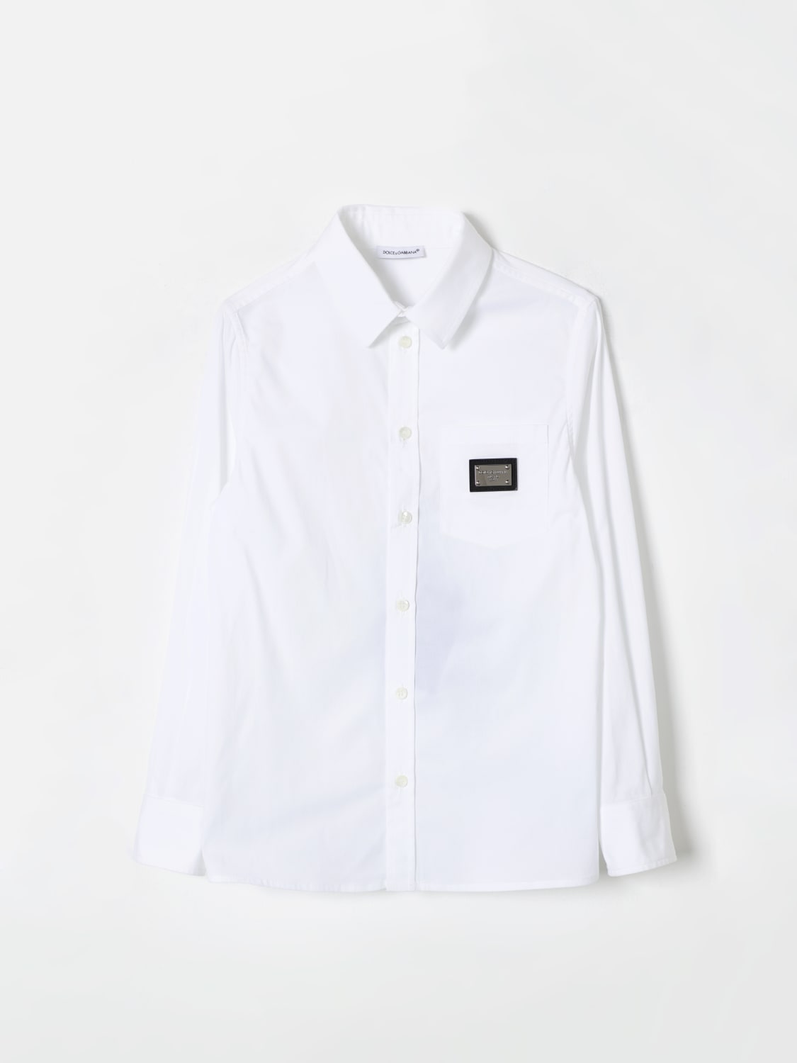 DOLCE & GABBANA SHIRT: Shirt kids Dolce & Gabbana, White - Img 1