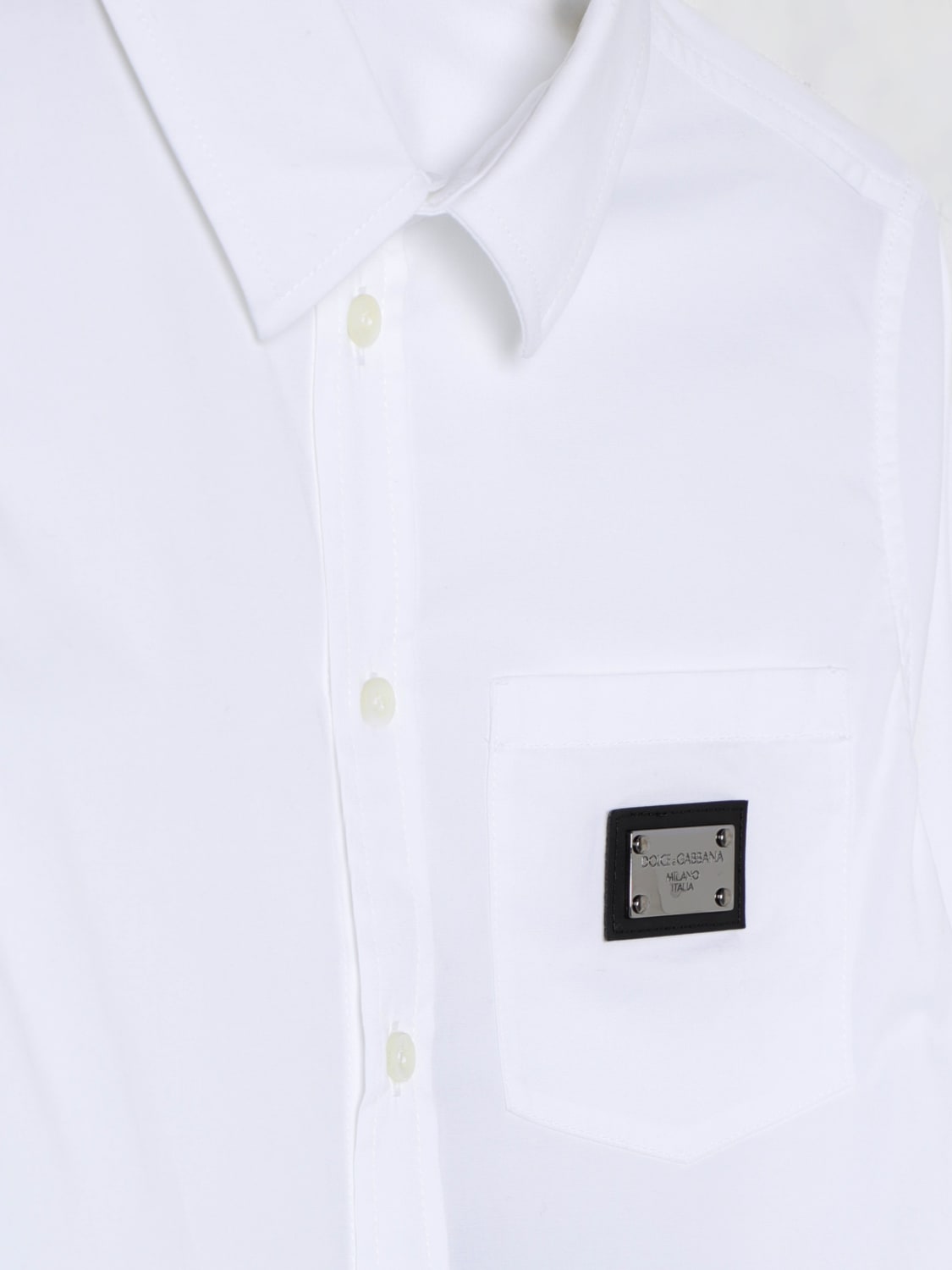 DOLCE & GABBANA SHIRT: Shirt kids Dolce & Gabbana, White - Img 3