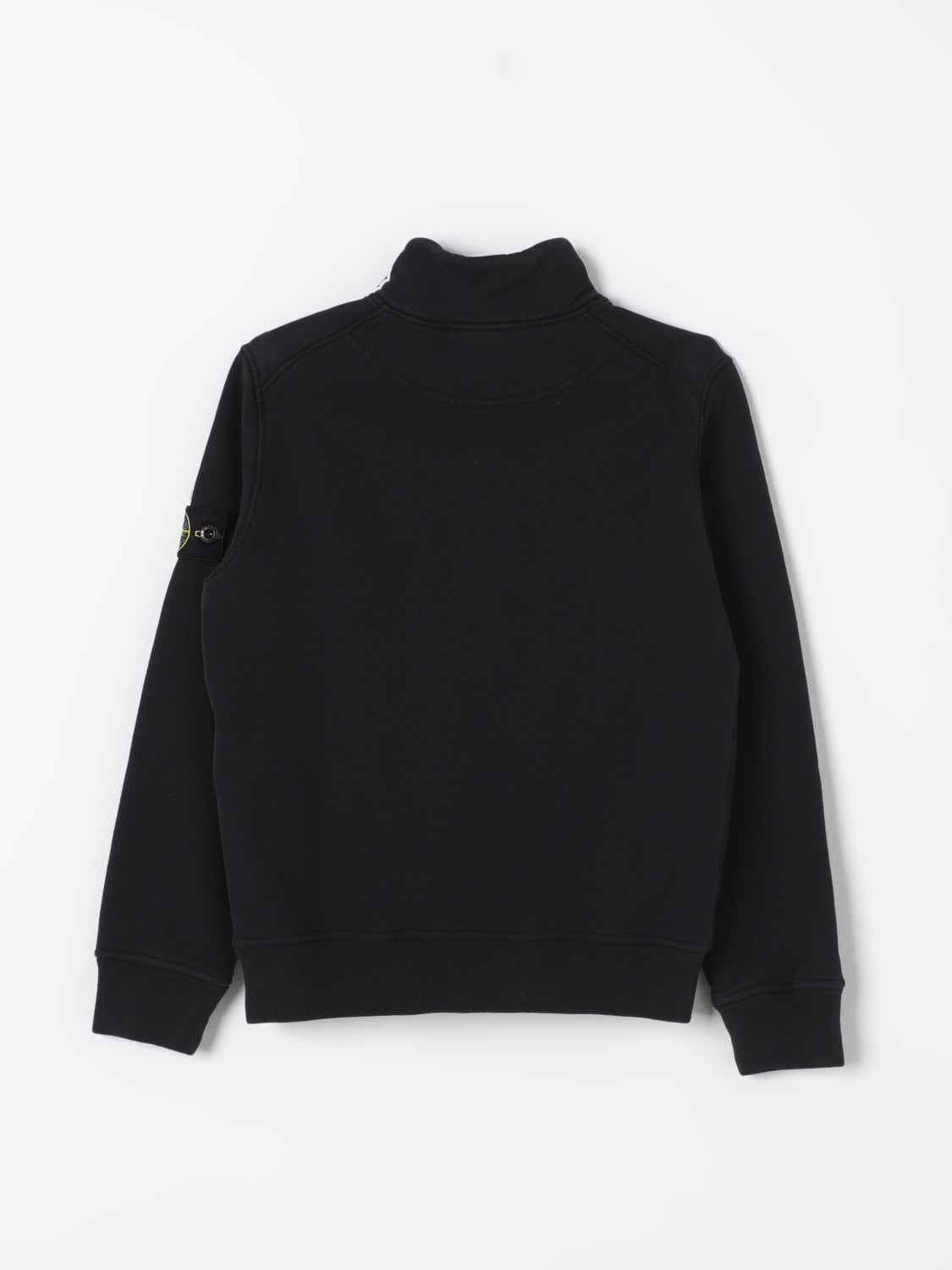 STONE ISLAND JUNIOR Sweater kids Black Stone Island Junior sweater 811661020 online at GIGLIO.COM