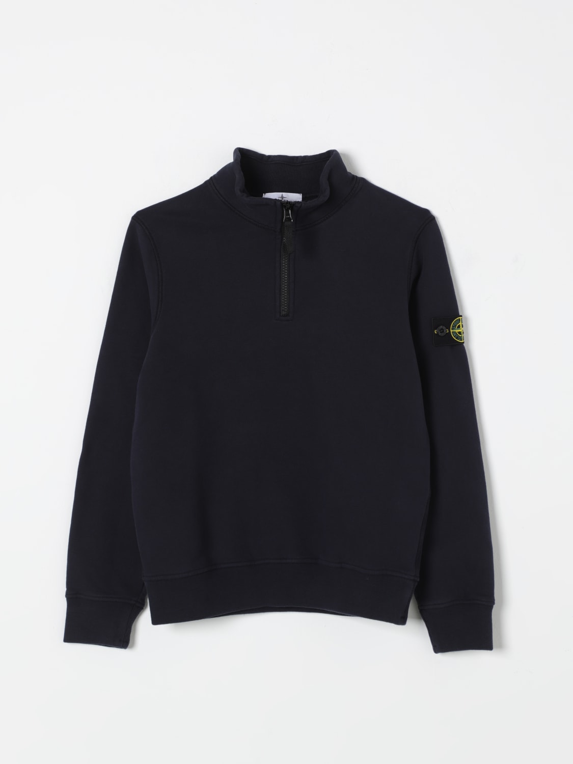 STONE ISLAND JUNIOR 毛衣: 毛衣 儿童 Stone Island Junior, 蓝色 - Img 1