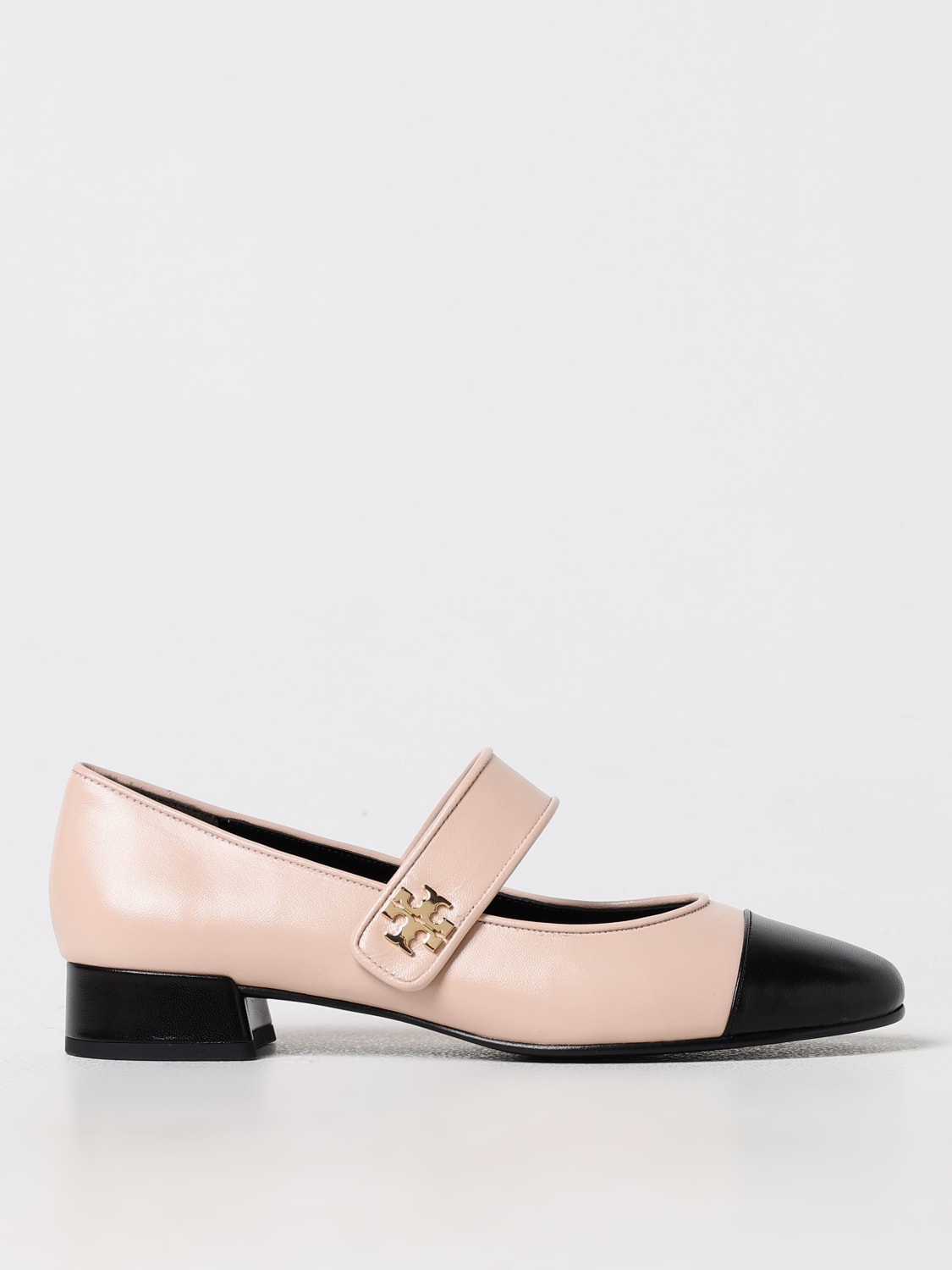 Giglio Ballerina Mary Jane Tory Burch con punta a contrasto