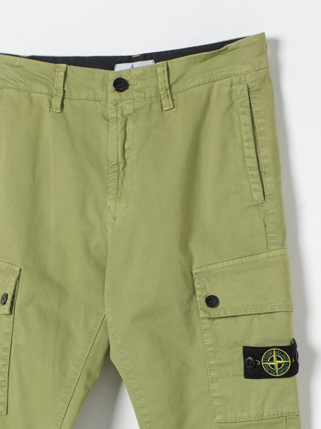 STONE ISLAND JUNIOR PANTS: Pants kids Stone Island Junior, Savannah - Img 3