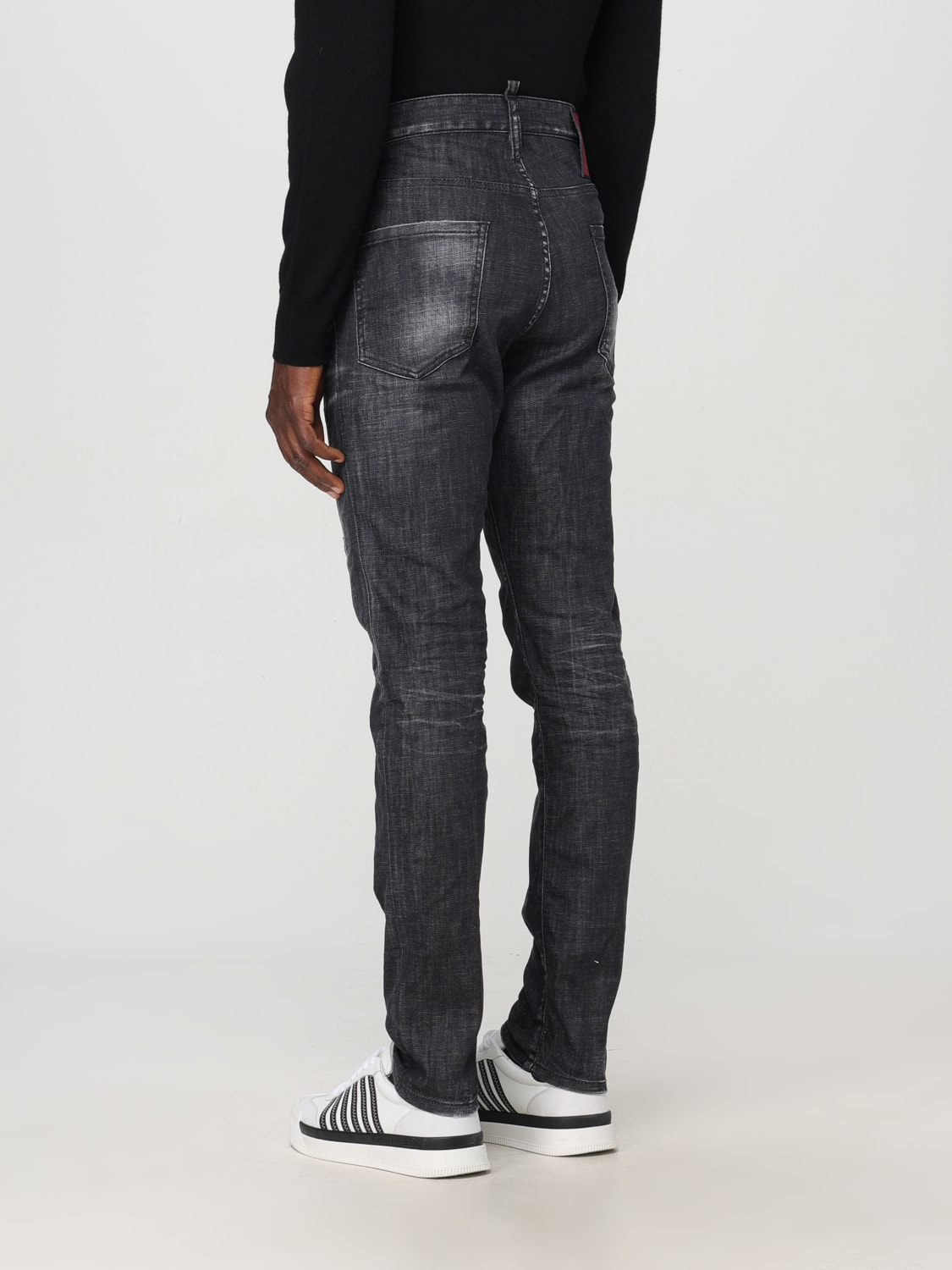 DSQUARED2 JEANS: Pants men Dsquared2, Black - Img 3