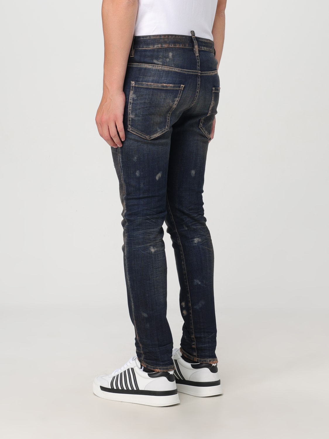 DSQUARED2 JEANS: Pants men Dsquared2, Blue - Img 3