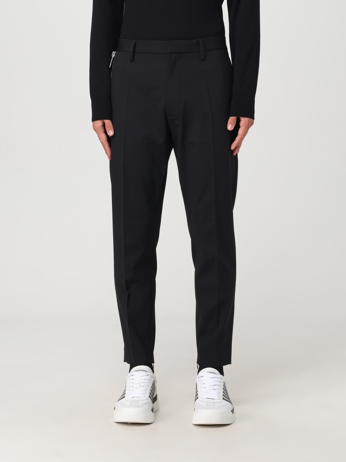 DSQUARED2 PANTALÓN: Pantalón hombre Dsquared2, Negro - Img 1