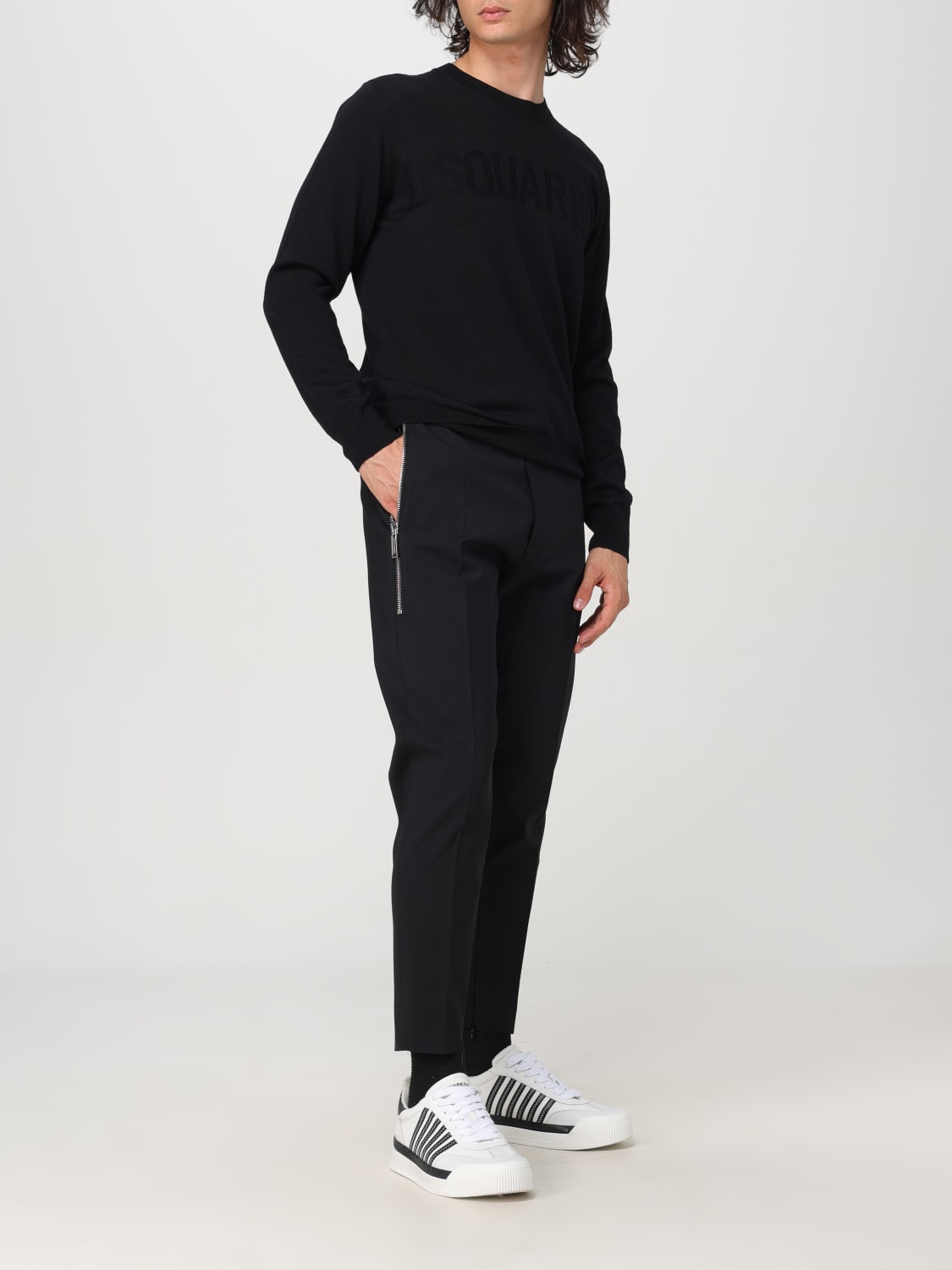 DSQUARED2 PANTALÓN: Pantalón hombre Dsquared2, Negro - Img 2