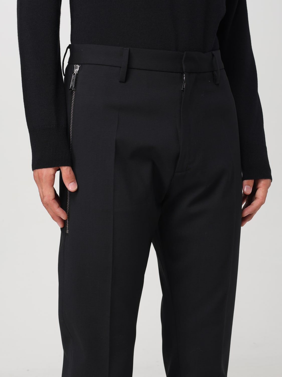 DSQUARED2 PANTS: Pants men Dsquared2, Black - Img 4