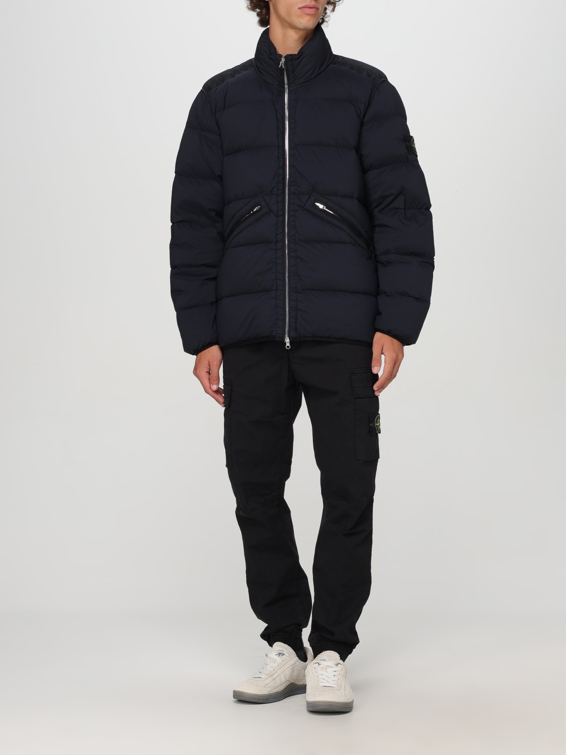 STONE ISLAND CHAQUETA: Chaqueta hombre Stone Island, Azul Oscuro - Img 2