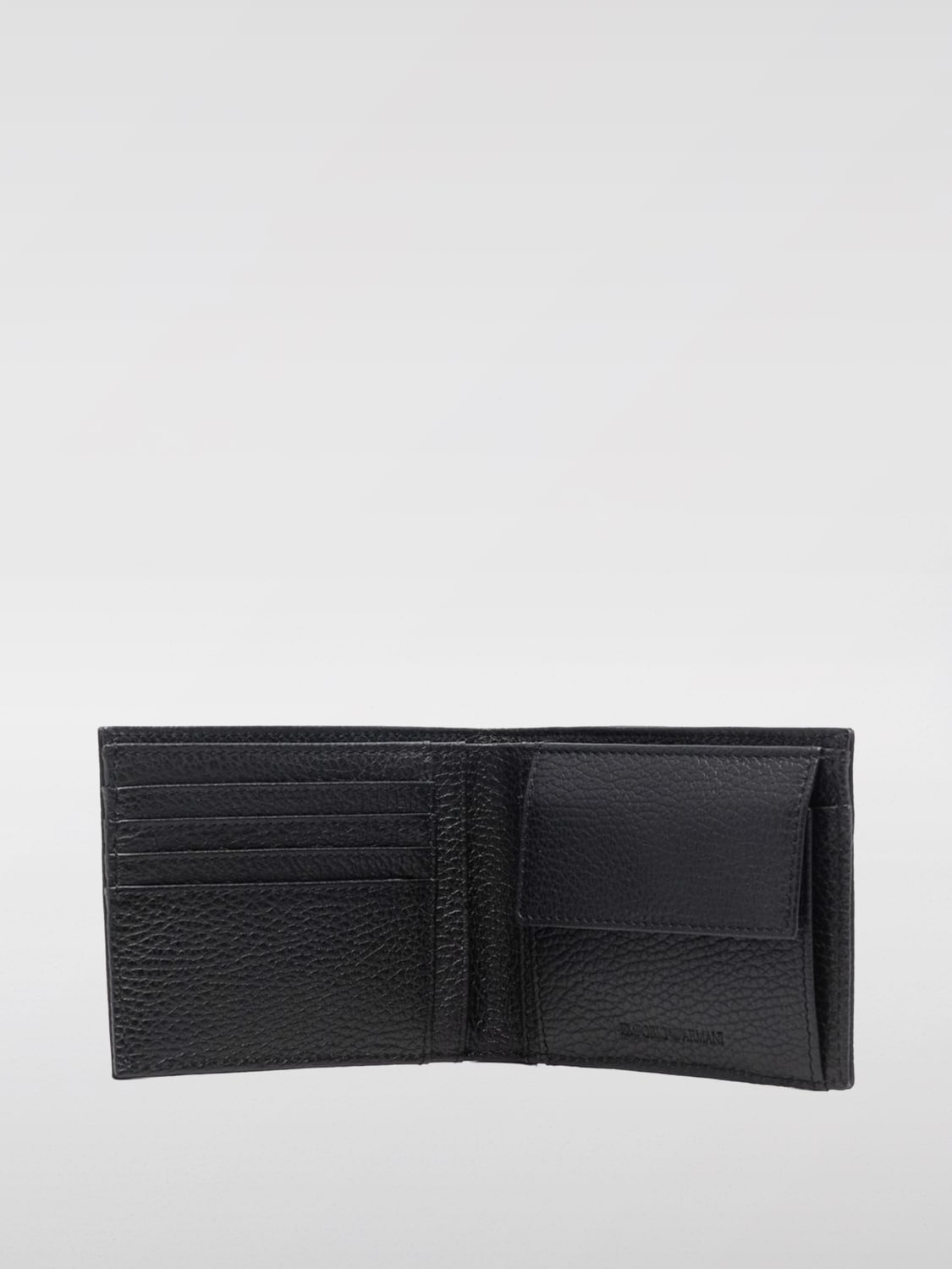 EMPORIO ARMANI WALLET: Folders men Emporio Armani, Black - Img 2