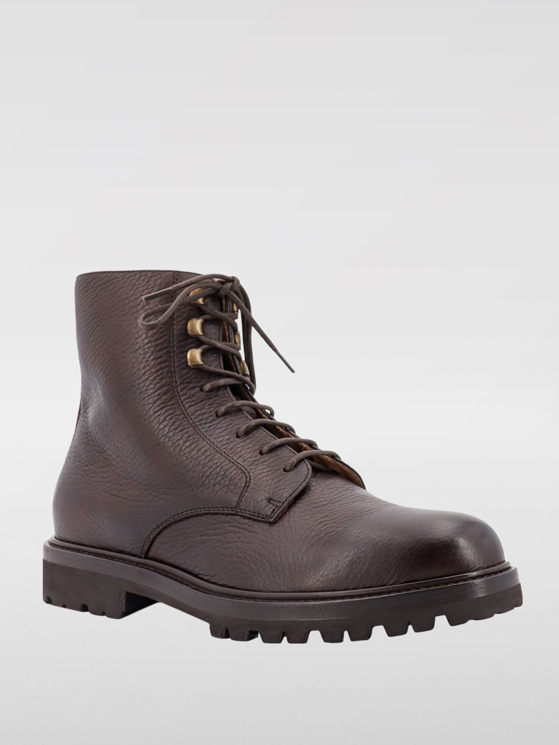 BRUNELLO CUCINELLI BOOTS: Boots men Brunello Cucinelli, Brown - Img 2