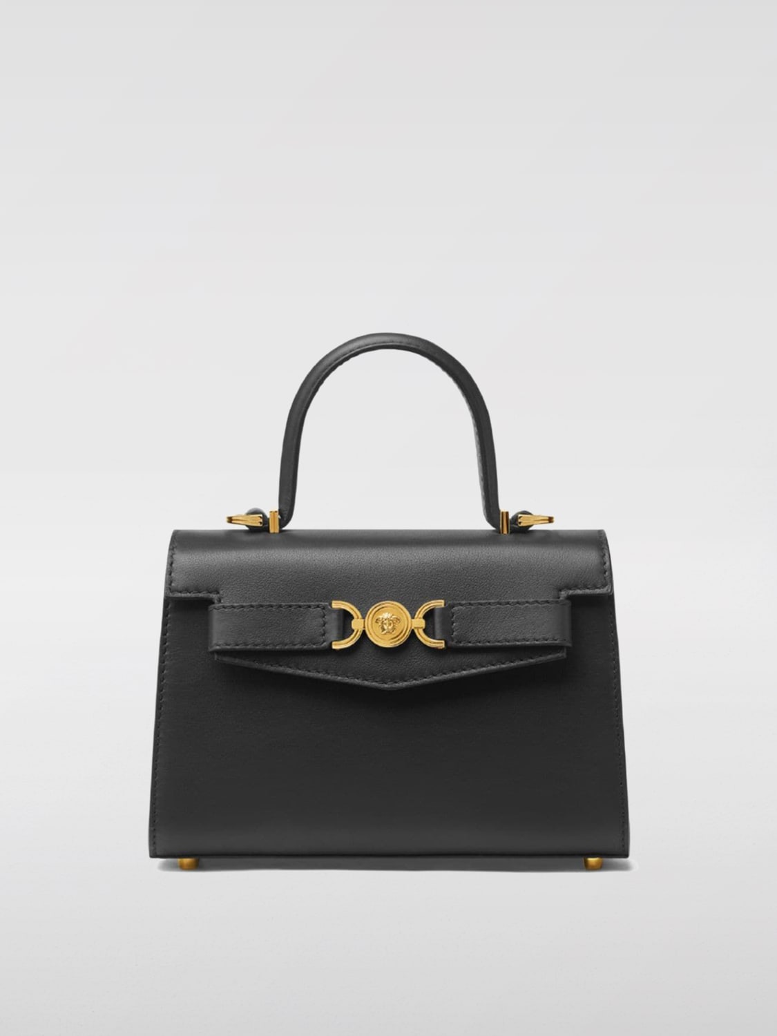 VERSACE UMHÄNGETASCHE: Schultertasche damen Versace, Schwarz - Img 1