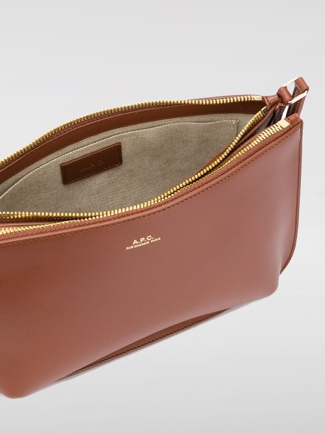 A.P.C. UMHÄNGETASCHE: Schultertasche damen A.P.C., Leder - Img 5