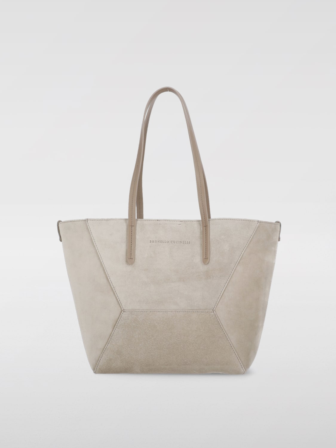 BRUNELLO CUCINELLI HANDBAG: Handbag woman Brunello Cucinelli, White - Img 1