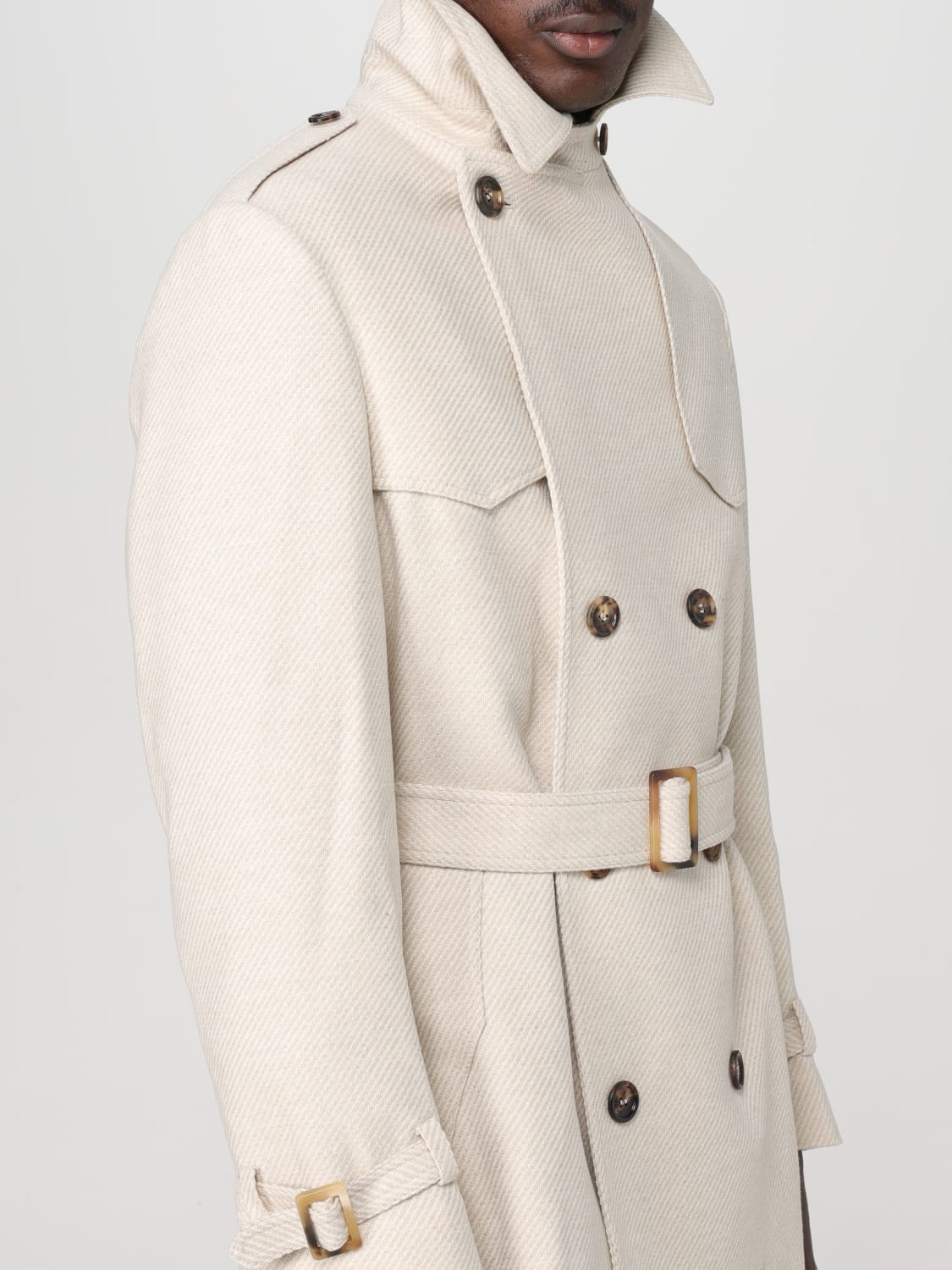 BRUNELLO CUCINELLI COAT: Coat men Brunello Cucinelli, White - Img 5