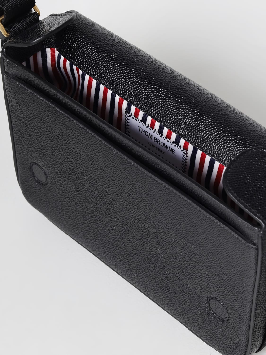 THOM BROWNE: Bags men - Black | Thom Browne shoulder bag