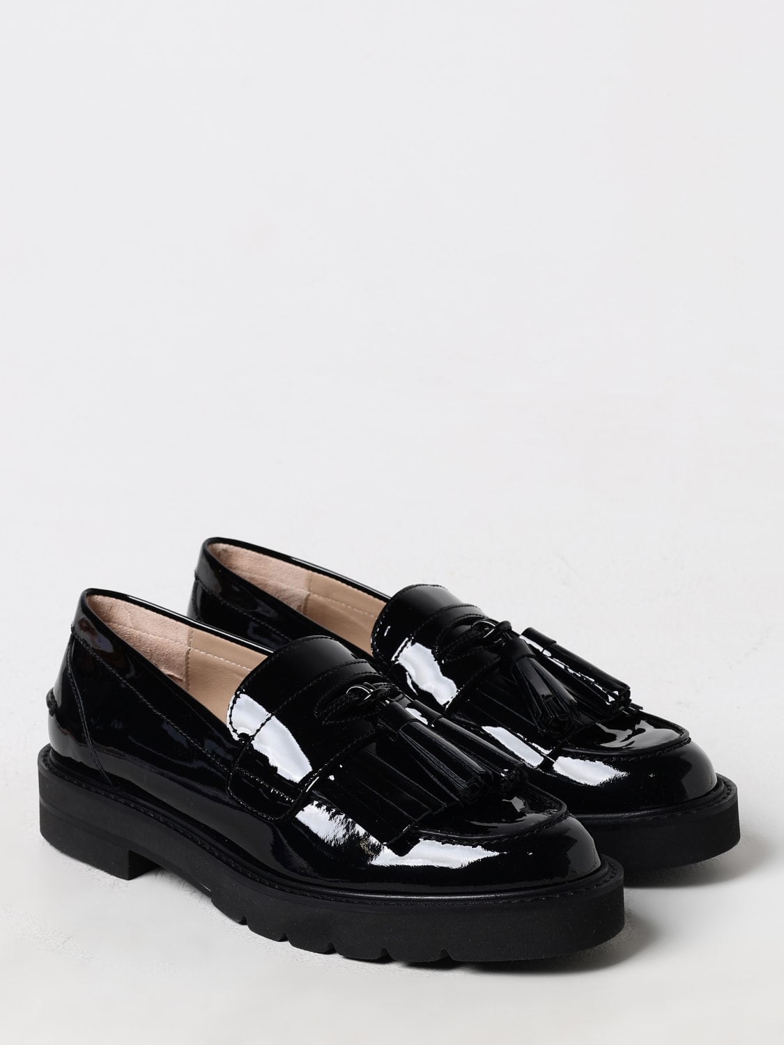 STUART WEITZMAN LOAFERS: Loafers woman Stuart Weitzman, Black - Img 2