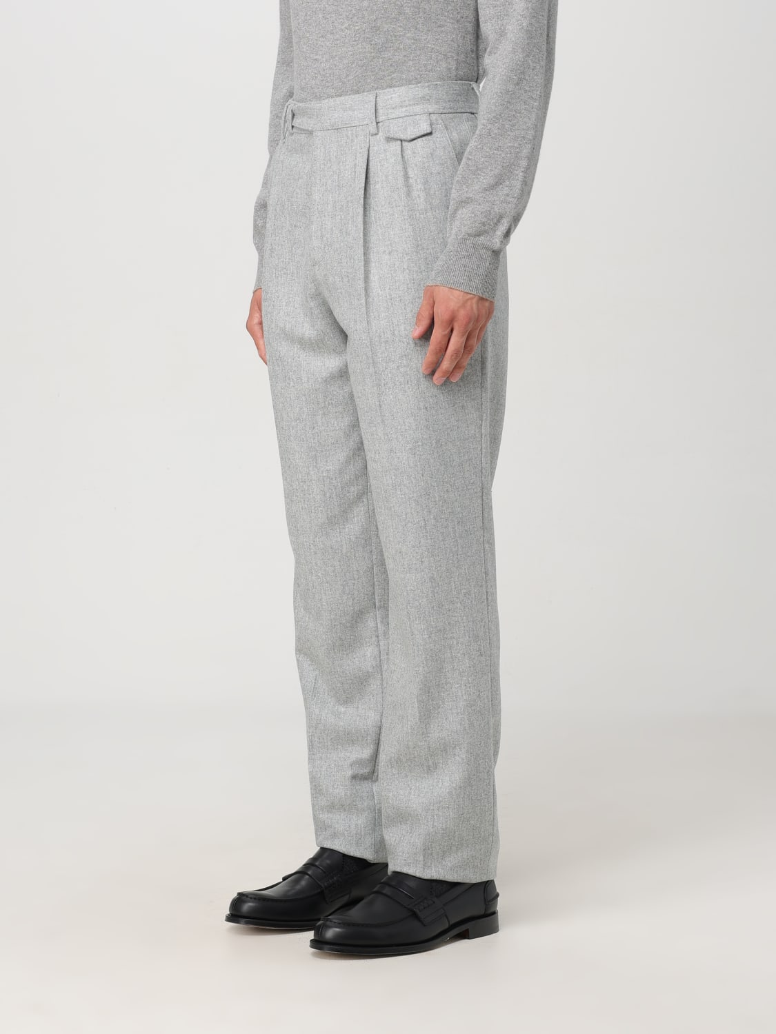 BRUNELLO CUCINELLI PANTS: Pants men Brunello Cucinelli, Pearl - Img 4