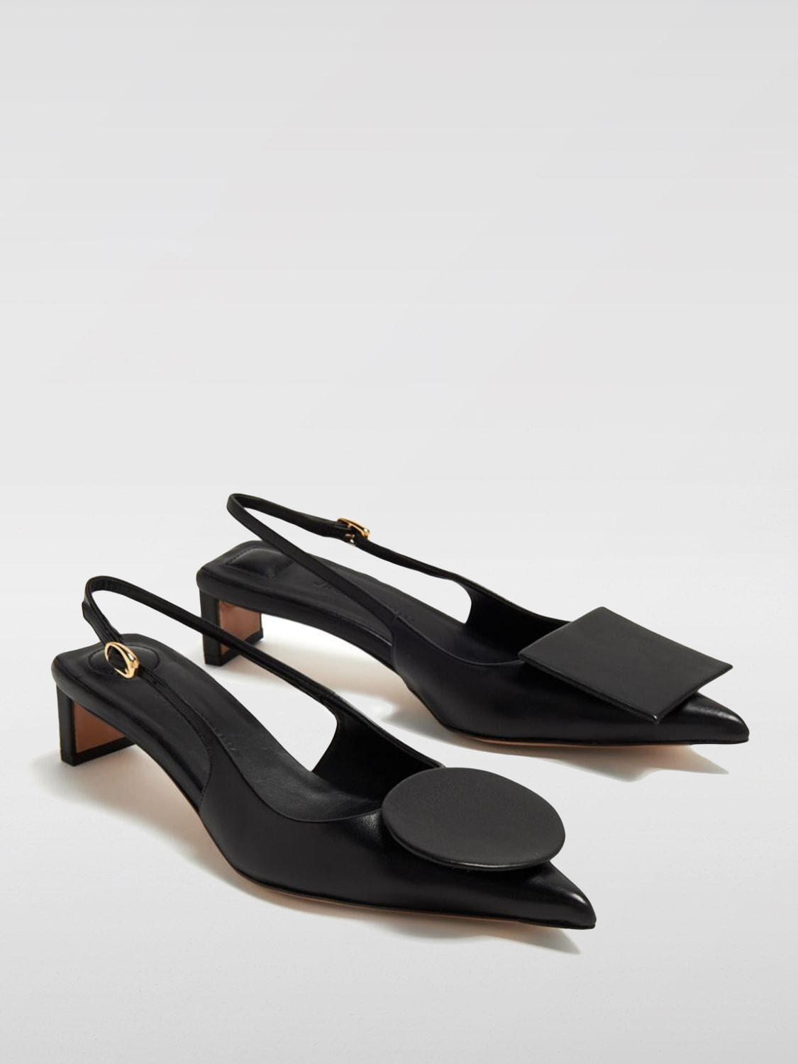 JACQUEMUS HIGH HEEL SHOES: Shoes woman Jacquemus, Black - Img 2