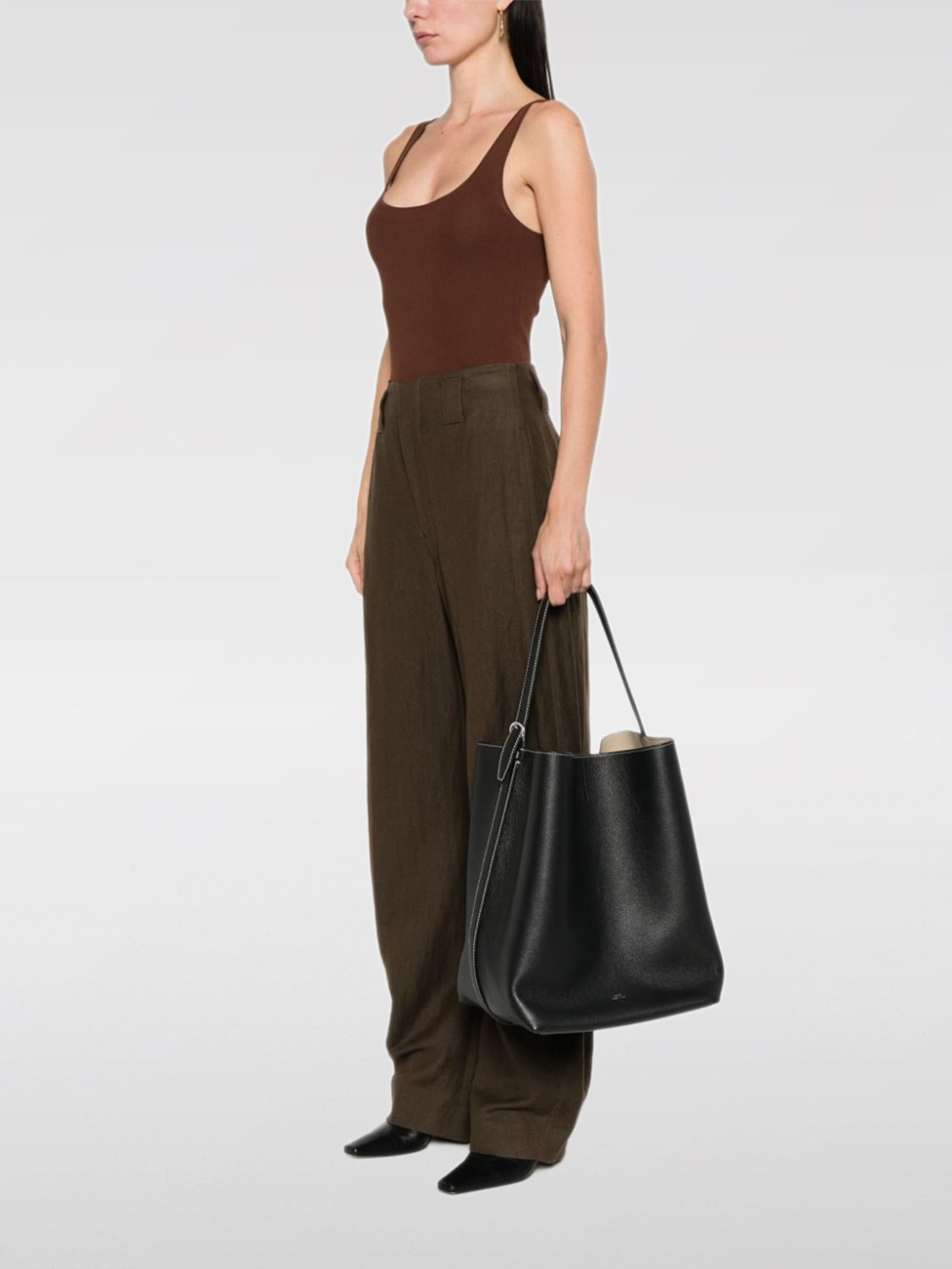 TOTEME：ショルダーバッグ レディース - ブラック | GIGLIO.COM