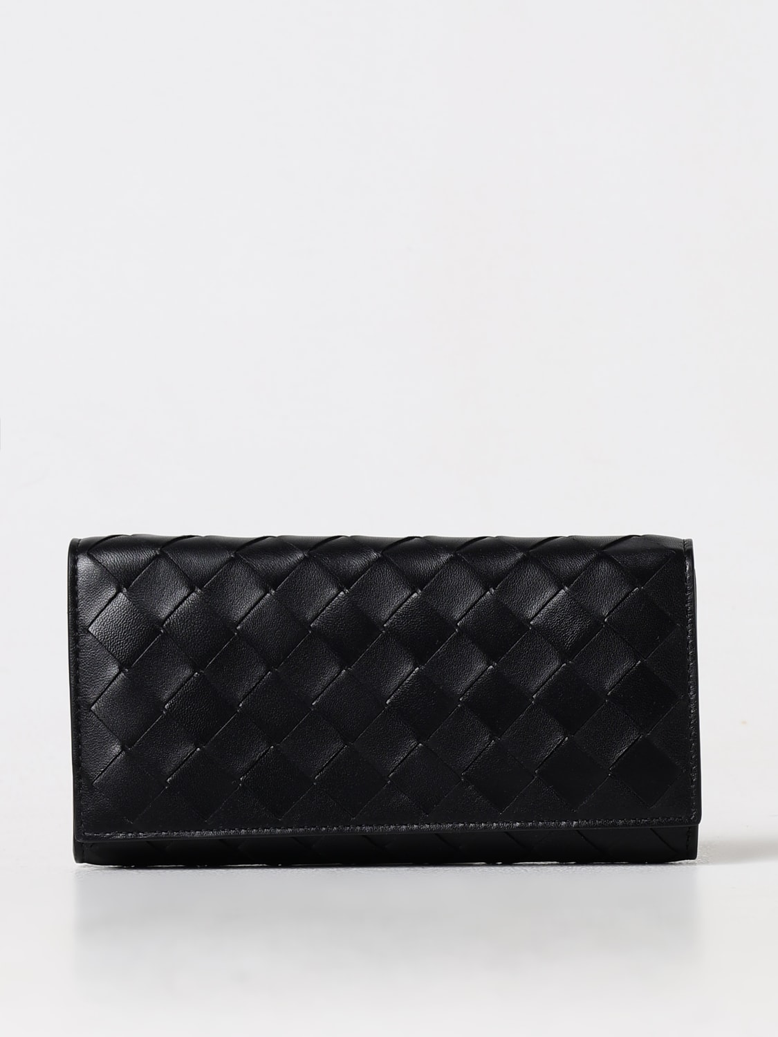 BOTTEGA VENETA WALLET: Wallet woman Bottega Veneta, Black - Img 1