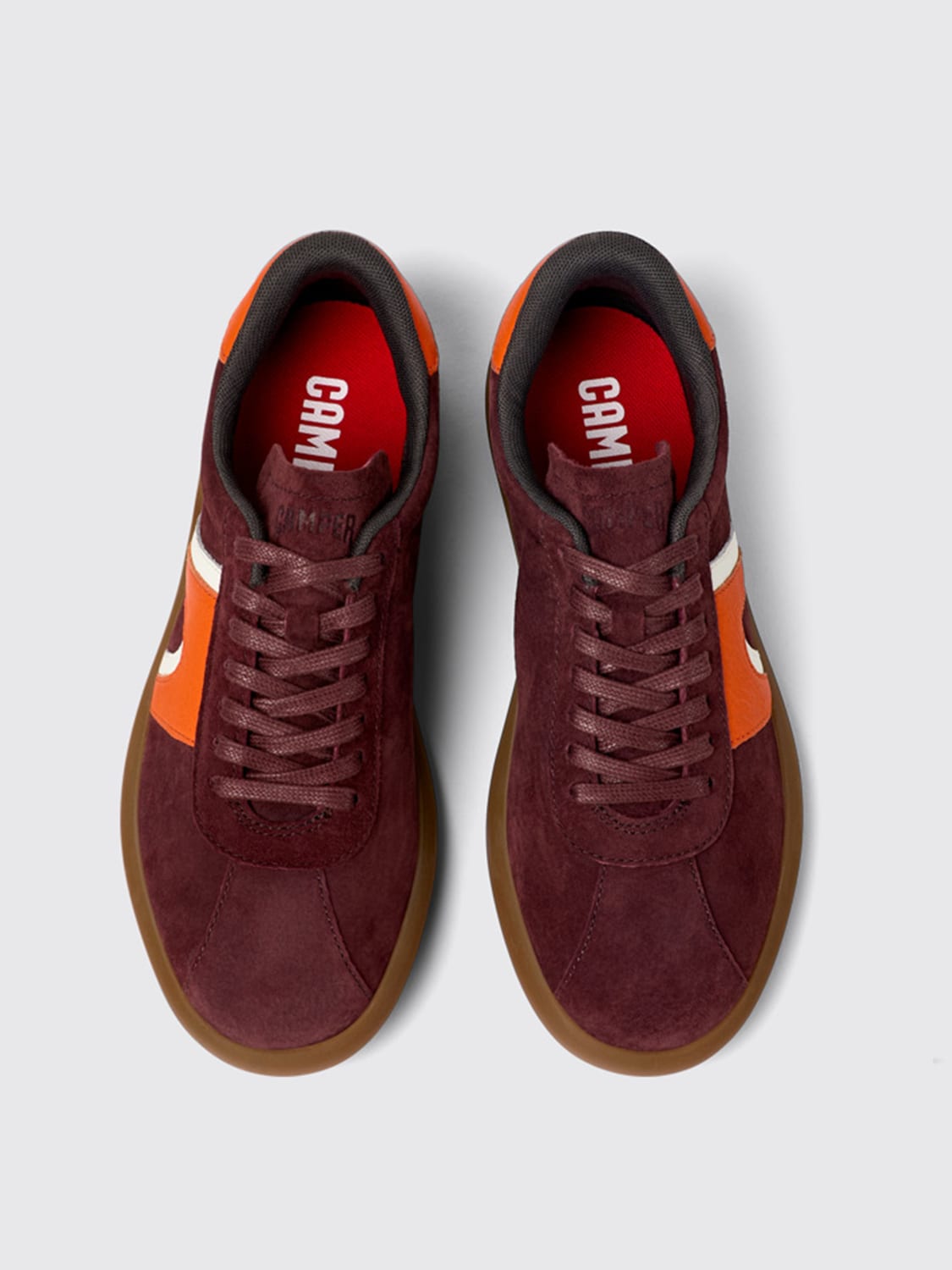 CAMPER SNEAKERS: Schuhe damen Camper, Burgunderrot - Img 4