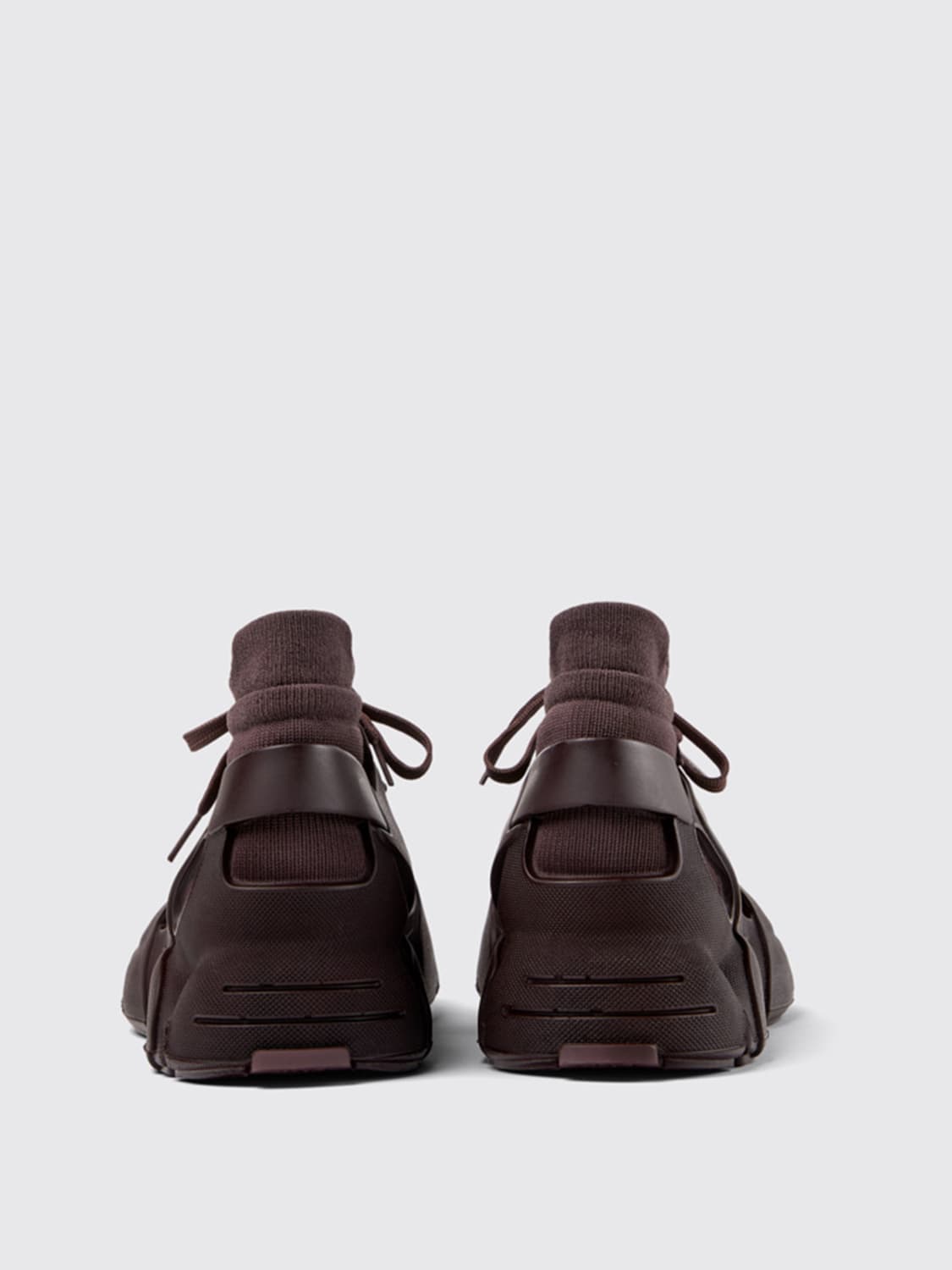 CAMPER SNEAKERS: Sneakers Tossu Camper in maglia 3D di PET riciclato , Bordeaux - Img 4