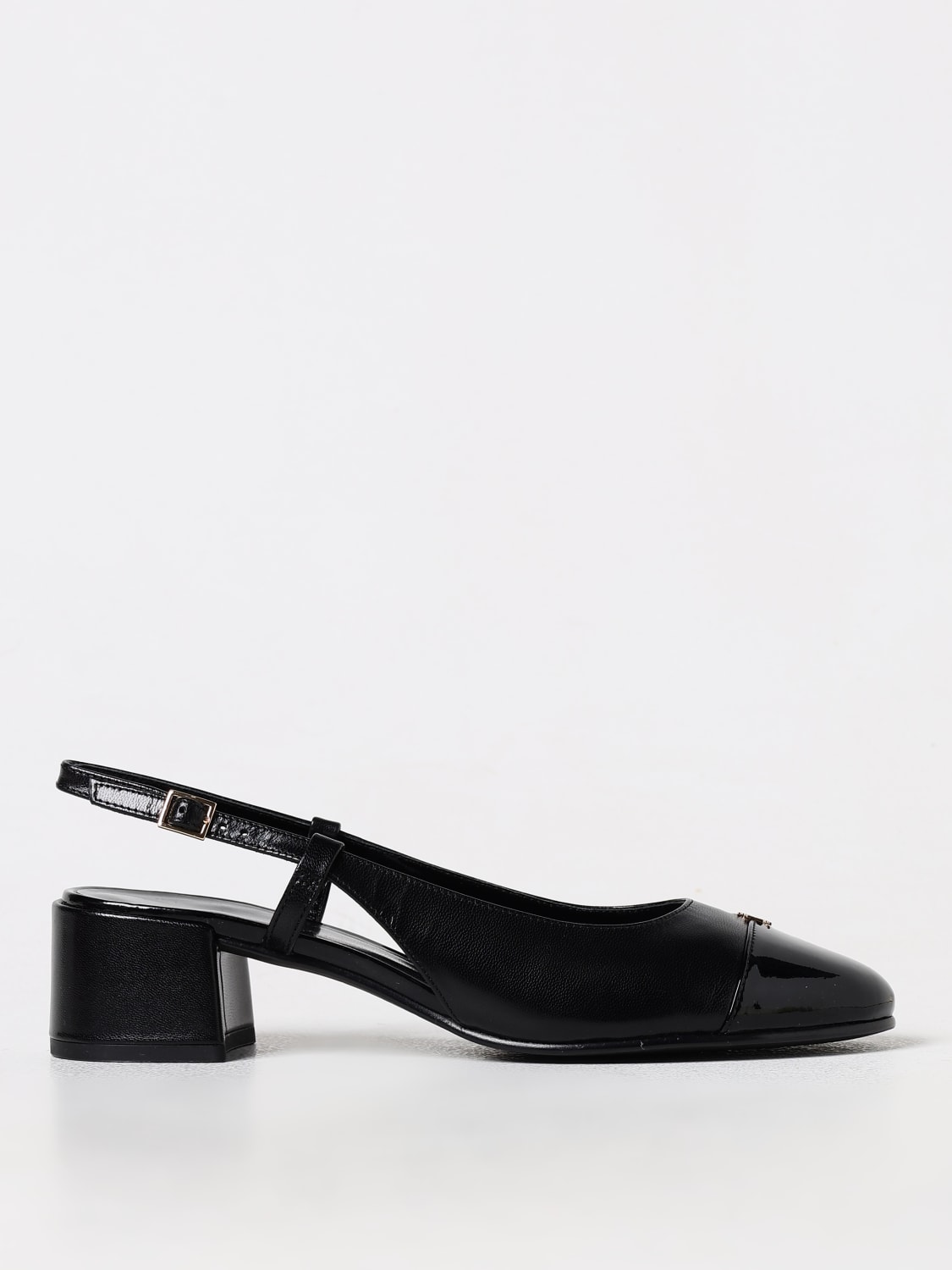 Giglio Slingback Tory Burch in nappa e vernice