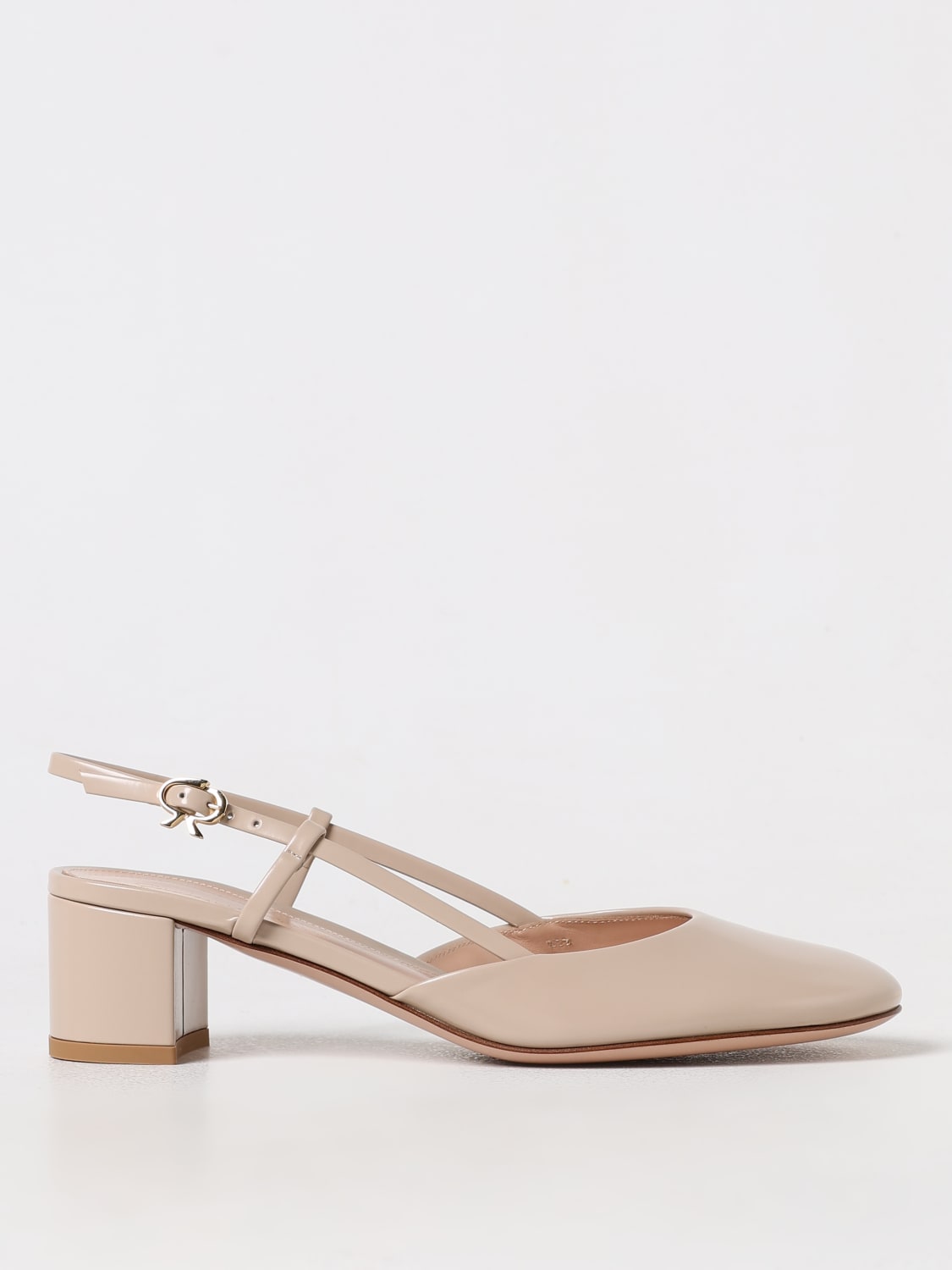 GIANVITO ROSSI HIGH HEEL SHOES: Pumps woman Gianvito Rossi, White - Img 1