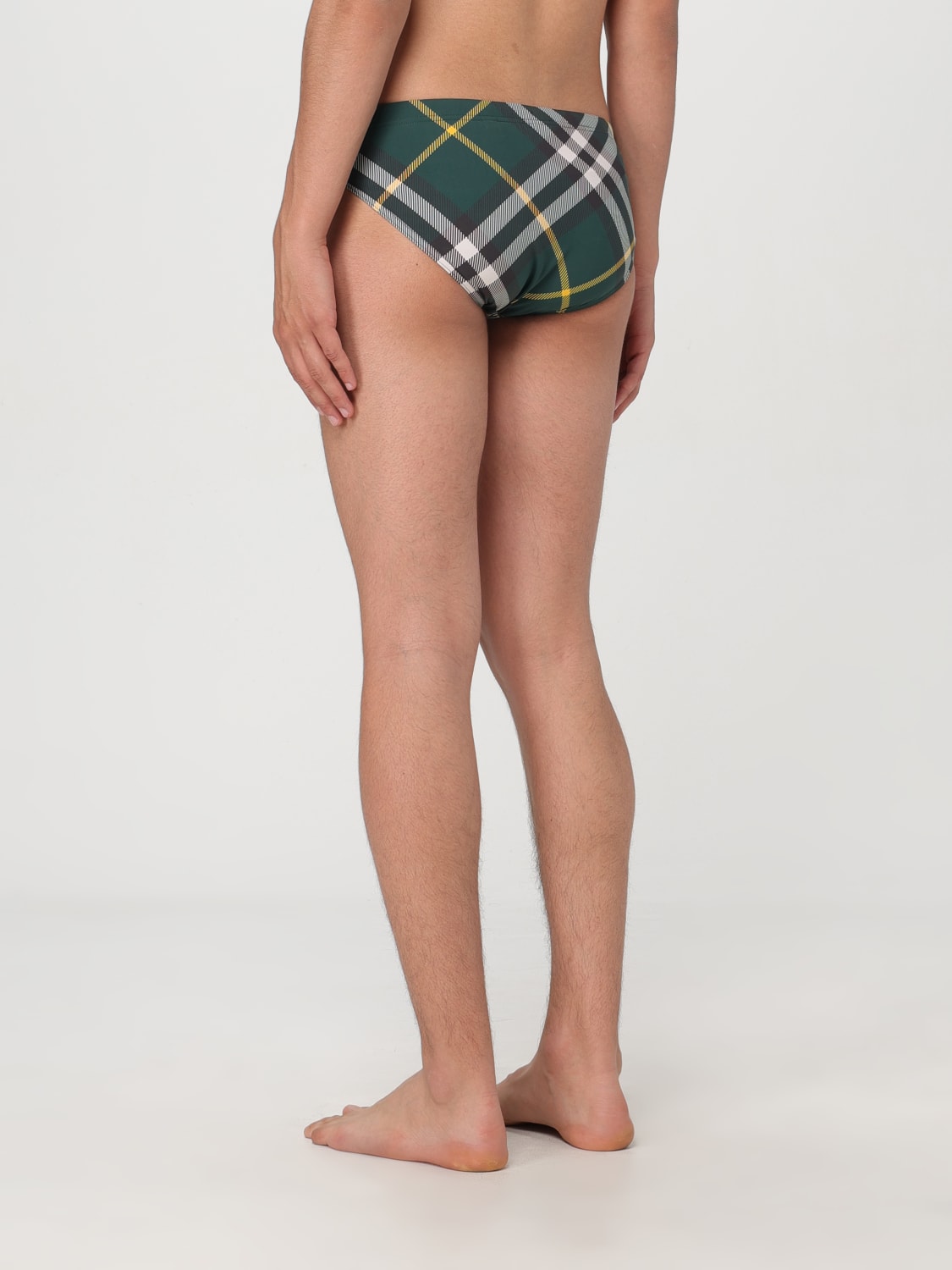 BURBERRY SWIMSUIT: Swimsuit men Burberry, Green - Img 2